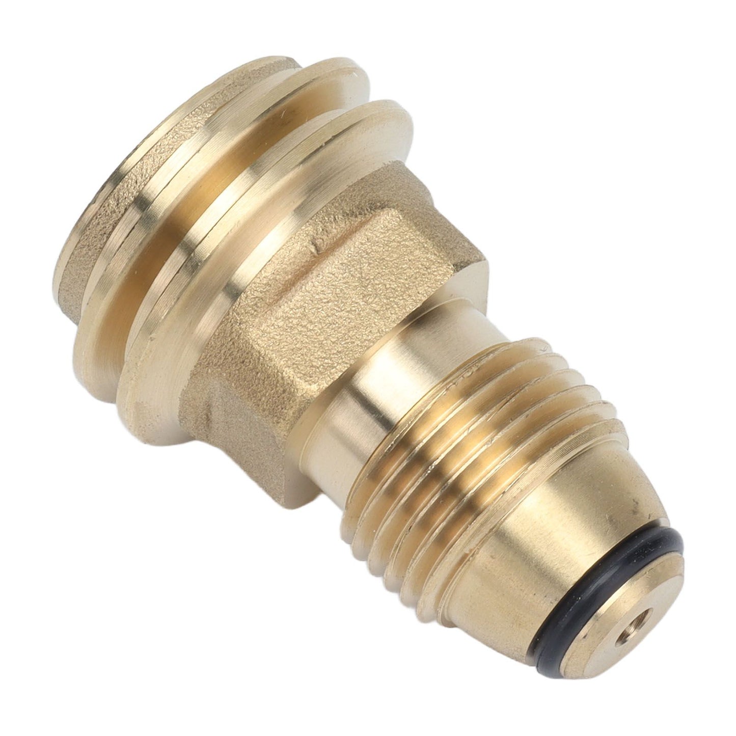 G1/2 Female Thread Propane Tank Adapter Brass Airtight Connection Gas Furnace Conversion Connector