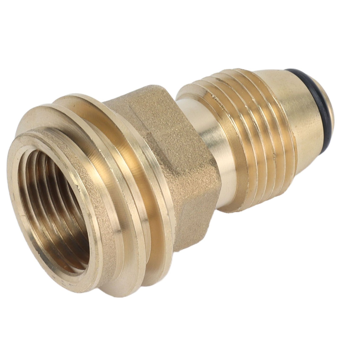G1/2 Female Thread Propane Tank Adapter Brass Airtight Connection Gas Furnace Conversion Connector