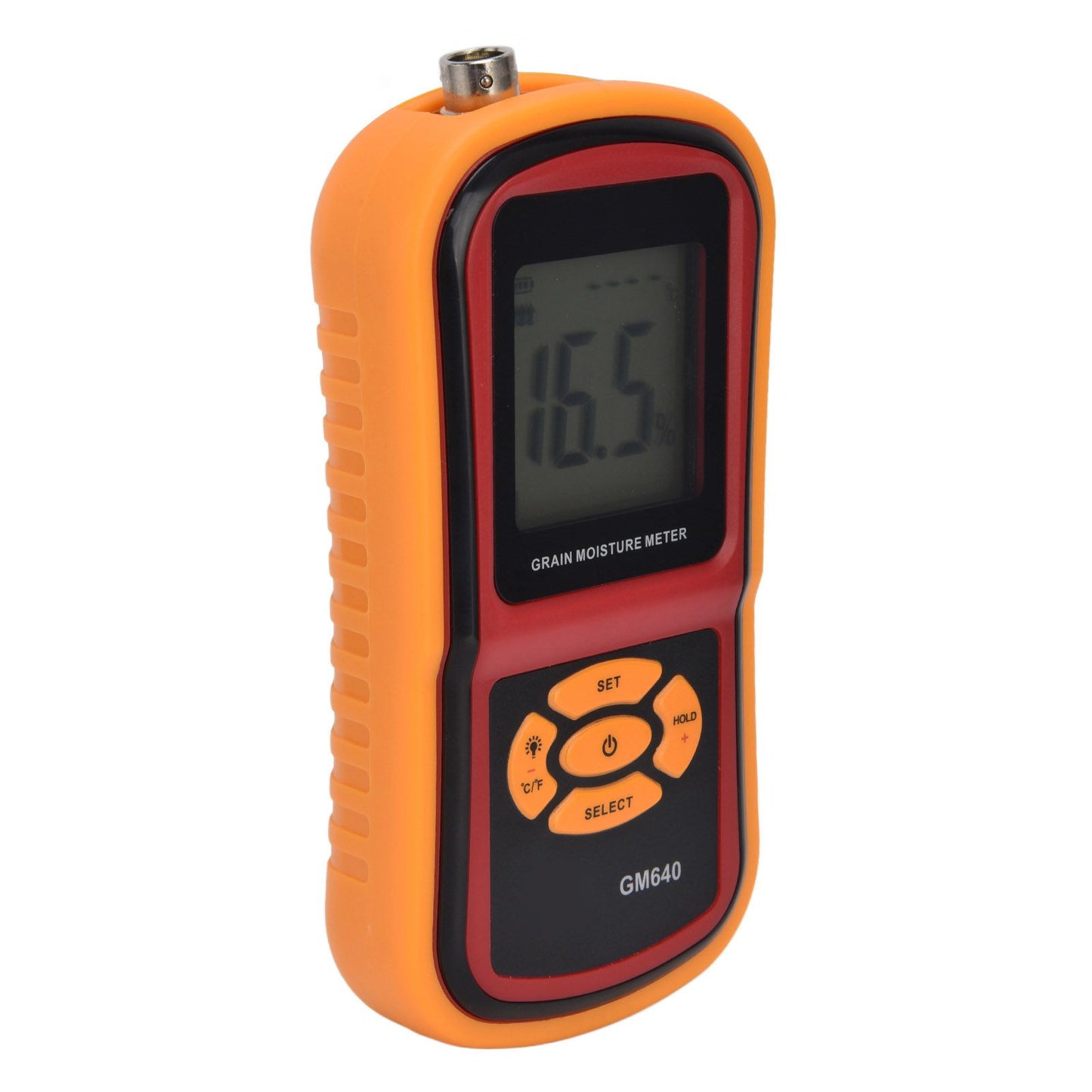 Digital Moisture Detector Portable Grain Moisture Meter LCD Hygrometer Humidity Tester for Wheat Corn Rice