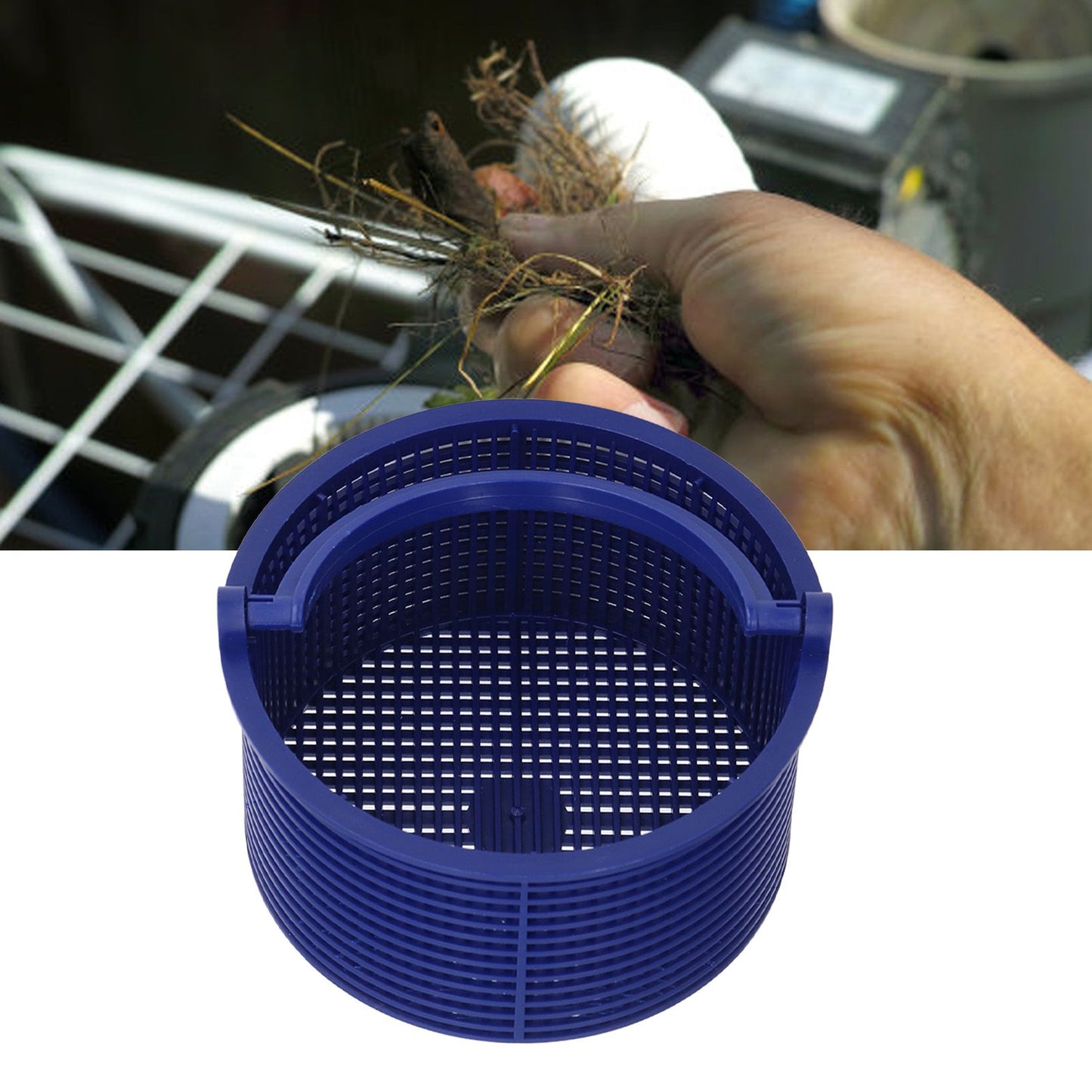 Swimming Pool Filter Basket Pool Skimmer Basket Replacement Plastic Pool Cleaning Tool for Hayward SPX1096
