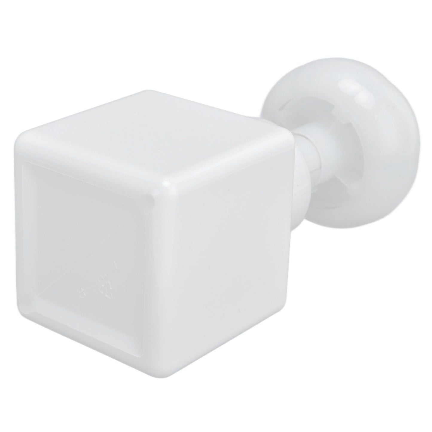 250ml Foaming Bottle PETG Plastic Flower Foam Dispenser Square Bottles for Cosmetic PackagingWhite