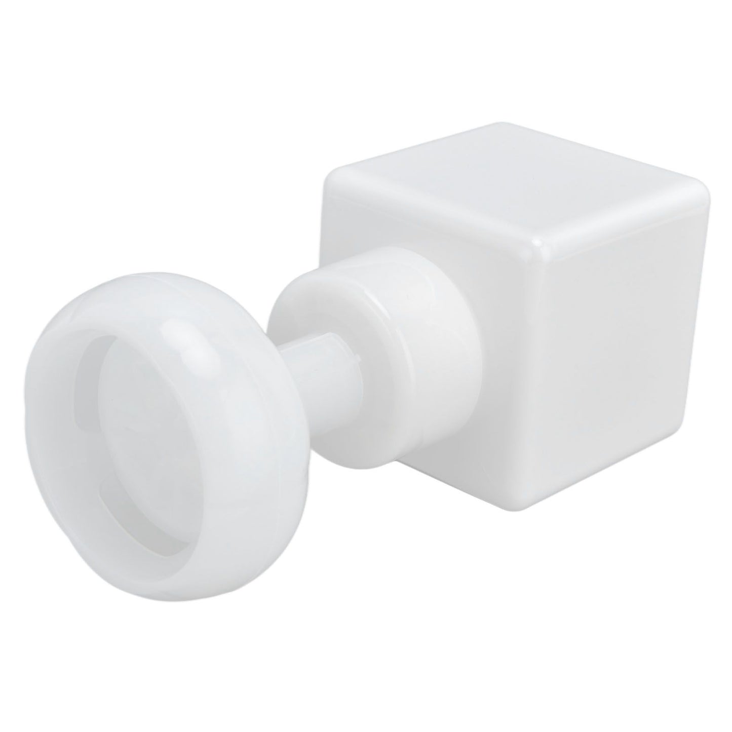 250ml Foaming Bottle PETG Plastic Flower Foam Dispenser Square Bottles for Cosmetic PackagingWhite