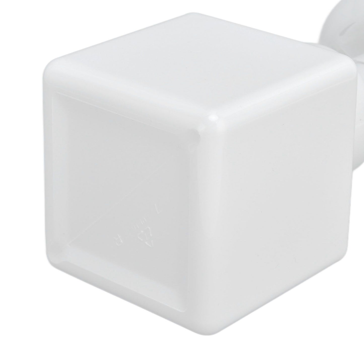 250ml Foaming Bottle PETG Plastic Flower Foam Dispenser Square Bottles for Cosmetic PackagingWhite