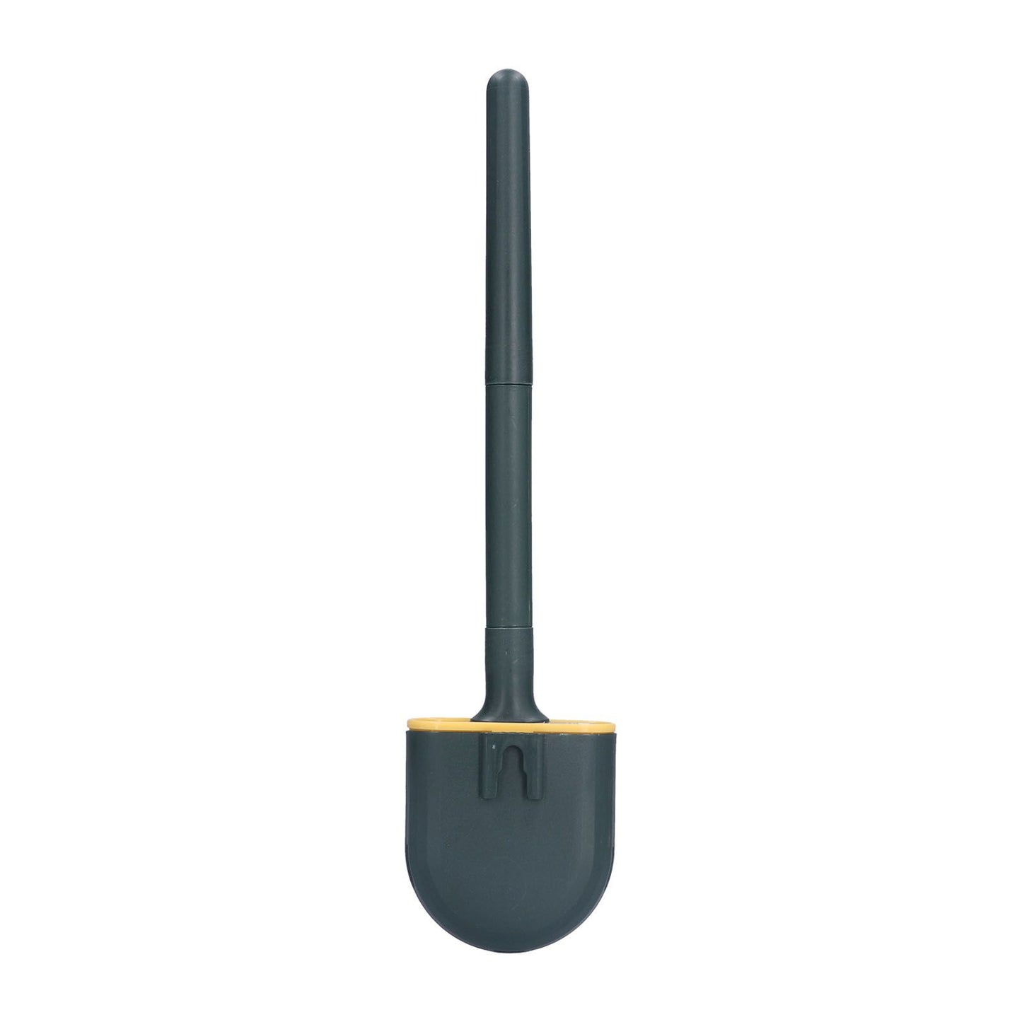 Wall Mounted Toilet Brush Drying Holder Set with Detachable Handle Cleaning Tool for Home Hotel BathroomGreen