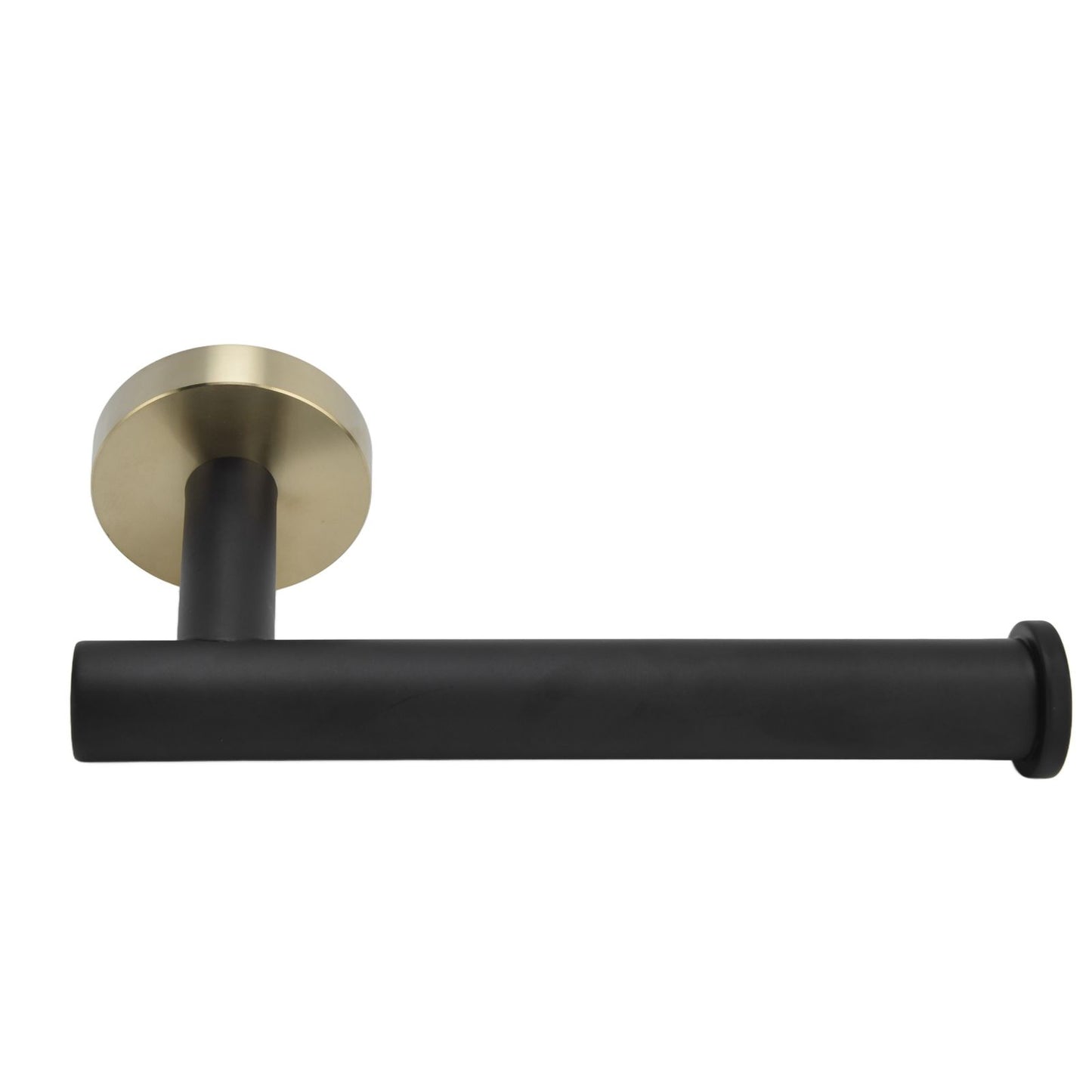 Wall Mounted Toilet Paper Holder 304 Stainless Steel Tissue Roll Holder for Bathroom Toilet Black Gold