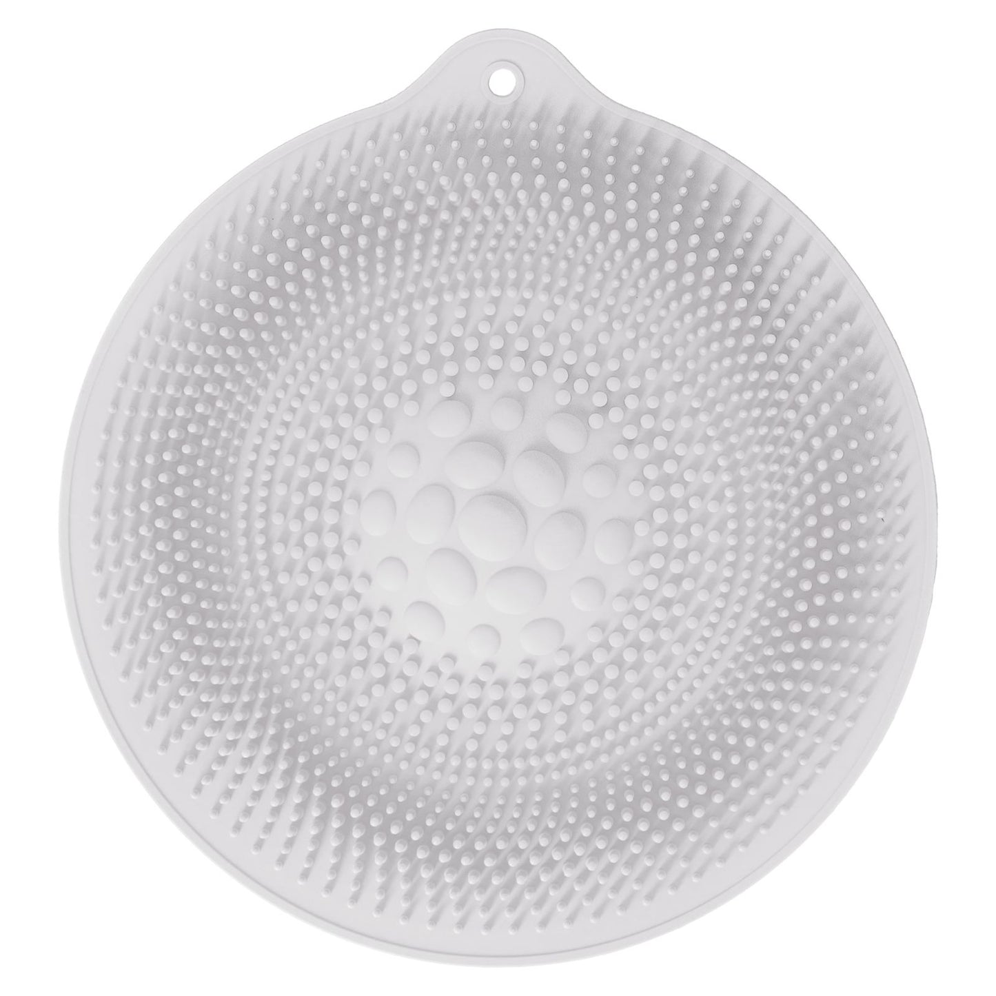 Natural Rubber Foot Bath Mat Innovative Anti Slip Shower Mat for Bathroom Foot Massager KitchenLight Gray