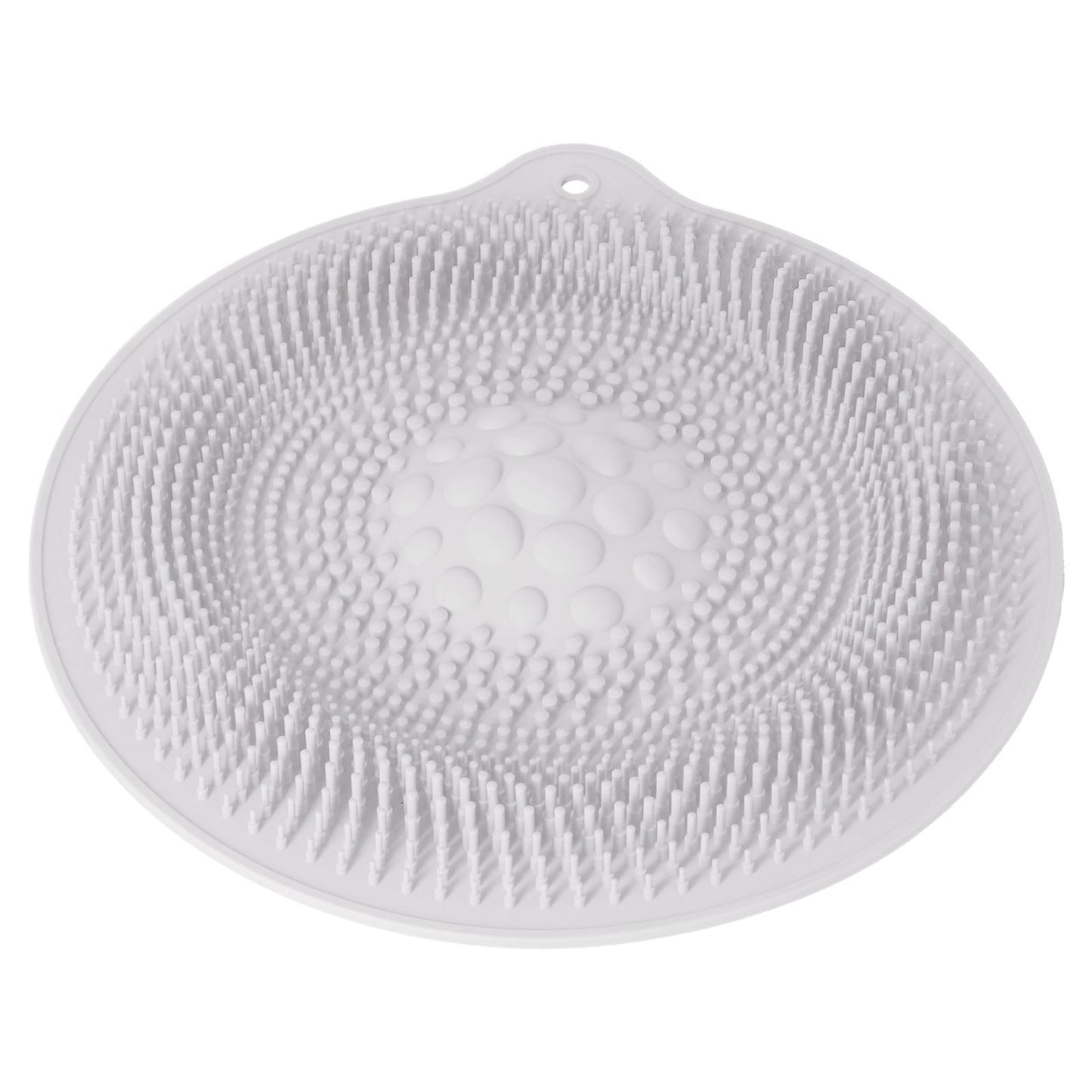 Natural Rubber Foot Bath Mat Innovative Anti Slip Shower Mat for Bathroom Foot Massager KitchenLight Gray