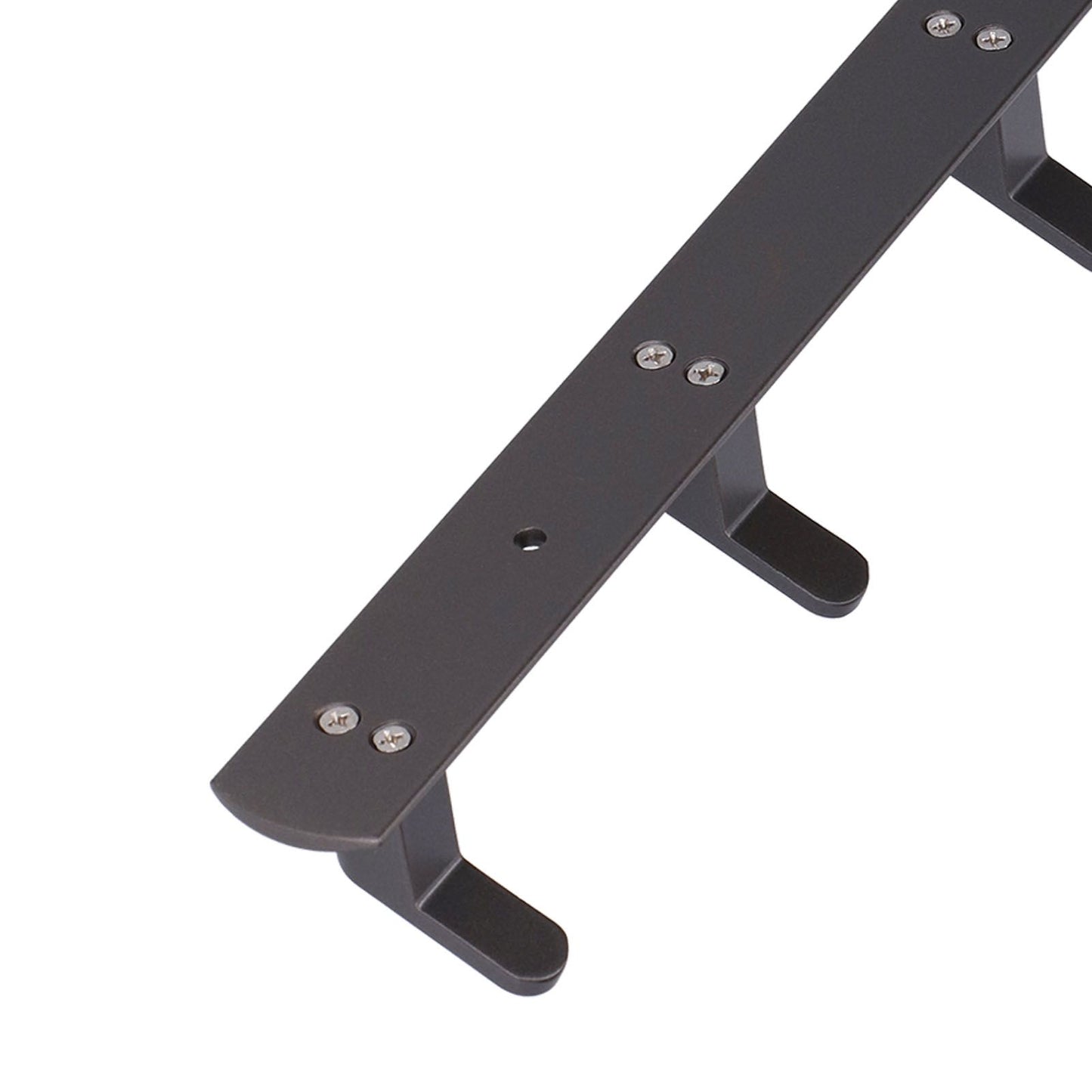 45cm Row Hook Wall Mount Aluminium Alloy Coat Towel Hook for Kitchen Bathroom Bedroom Closet