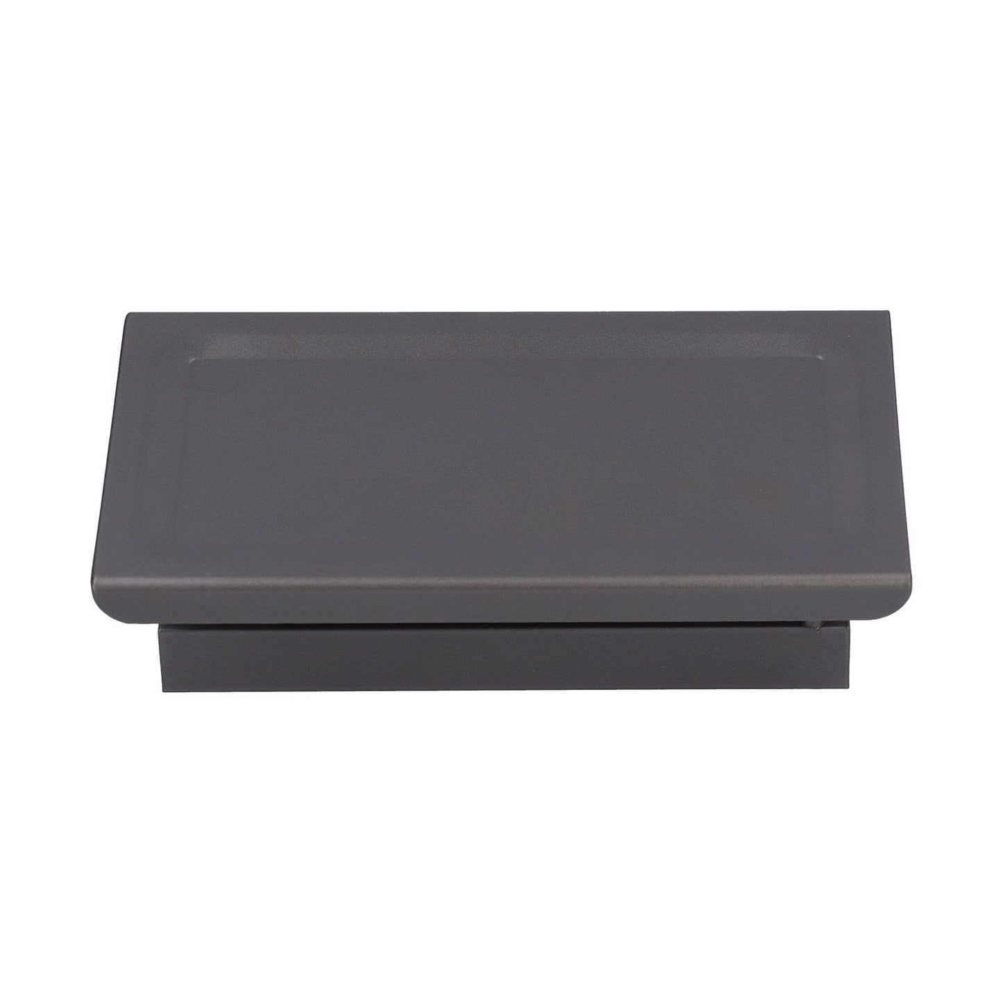 Toilet Paper Holder Aluminium Alloy Anti Rust Bathroom Phone Holder Gray Widen Punch Installation