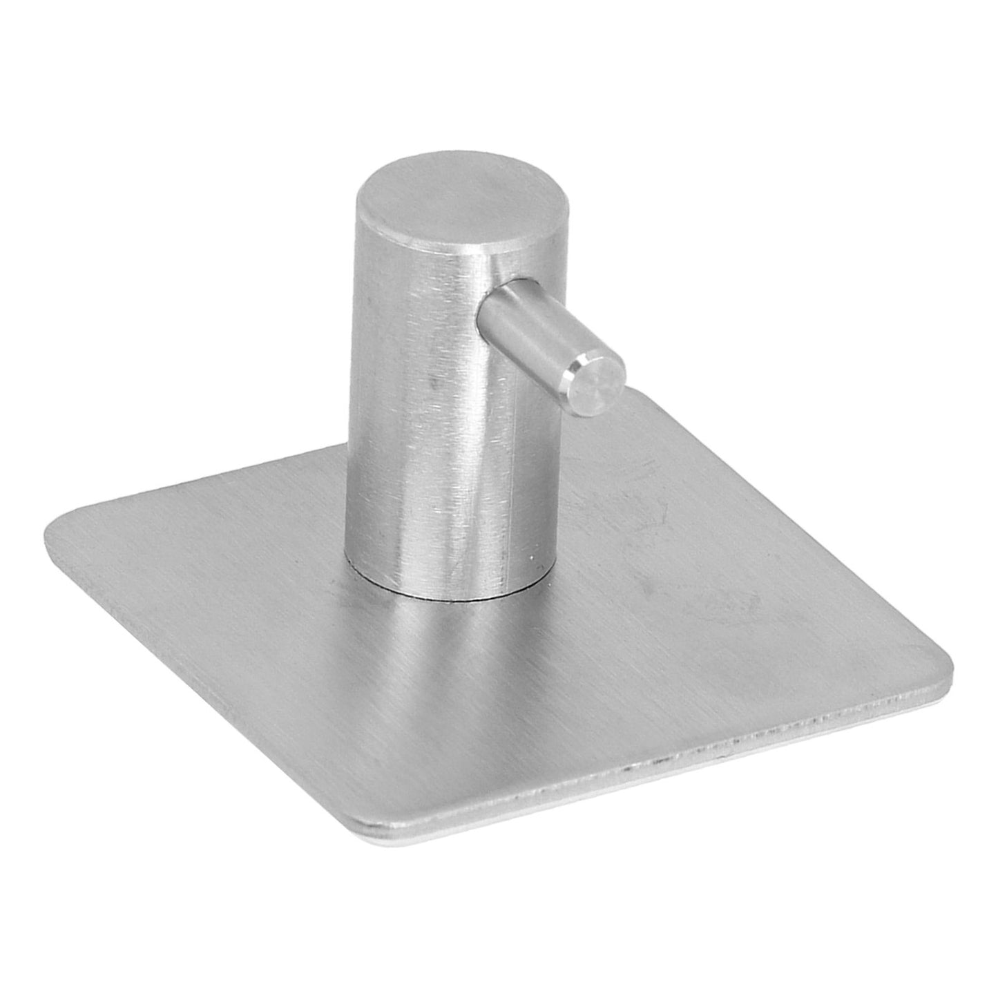 Cylindrical Hook 304 Stainless Steel Viscose Nonperforated Metal Bathroom Coat Hat Single Hook