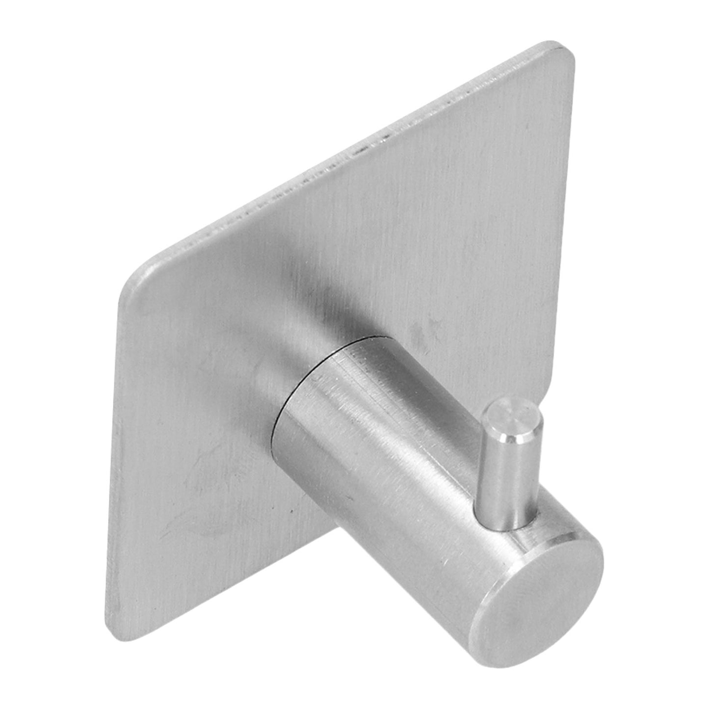Cylindrical Hook 304 Stainless Steel Viscose Nonperforated Metal Bathroom Coat Hat Single Hook