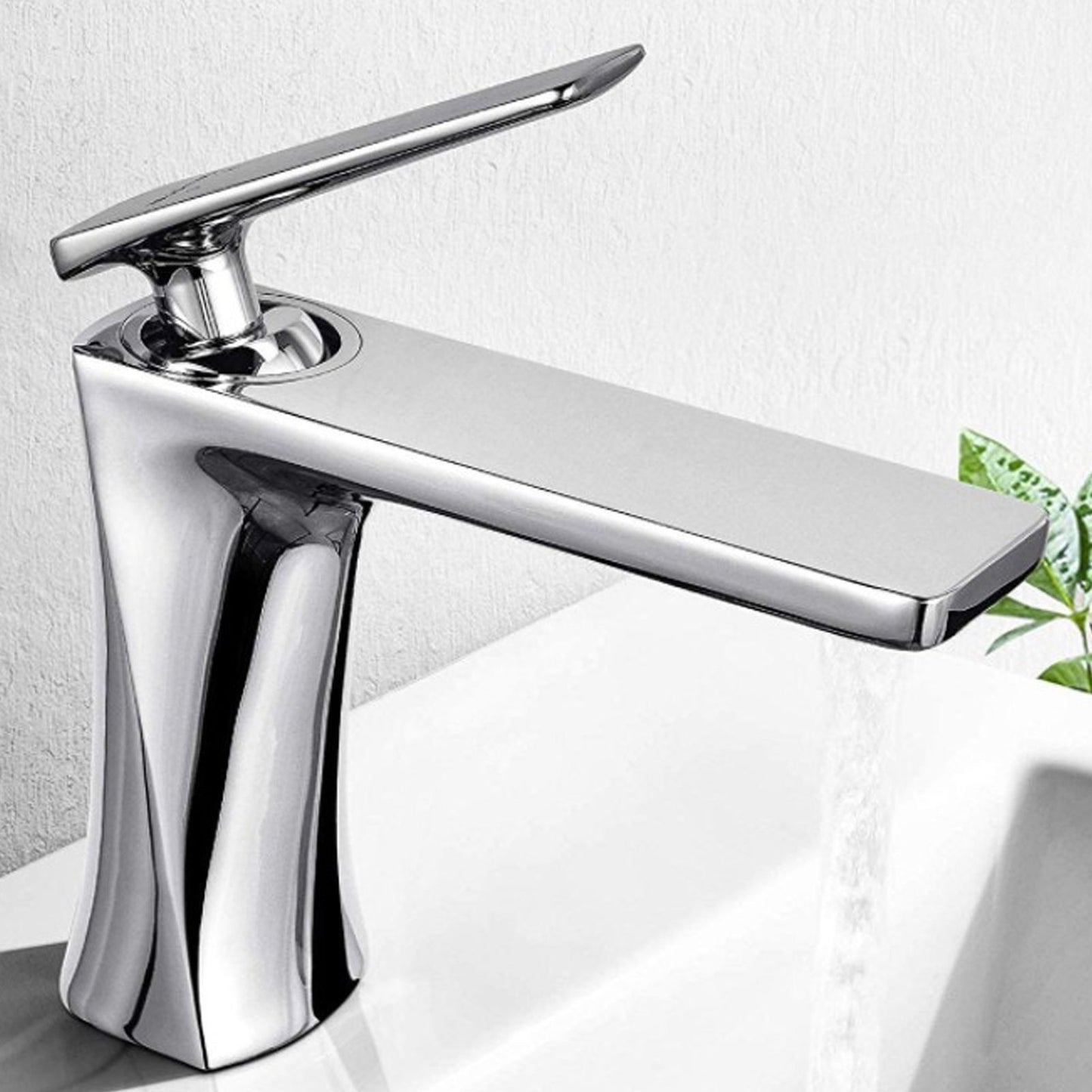 G1/2 Basin Faucet Copper Hot Cold Sink Faucet Exquisite Bathroom Water Tap for Kitchen Toilet