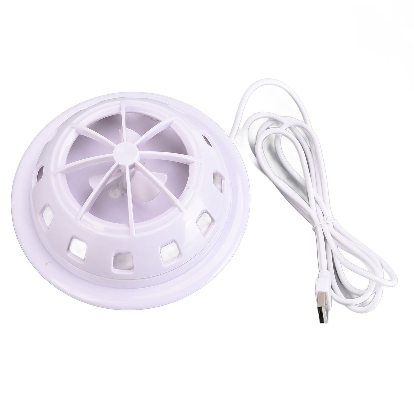 Mini Ultrasonic Dishwasher Portable USB Household Fruit Dishwasher for Home KitchenWhite