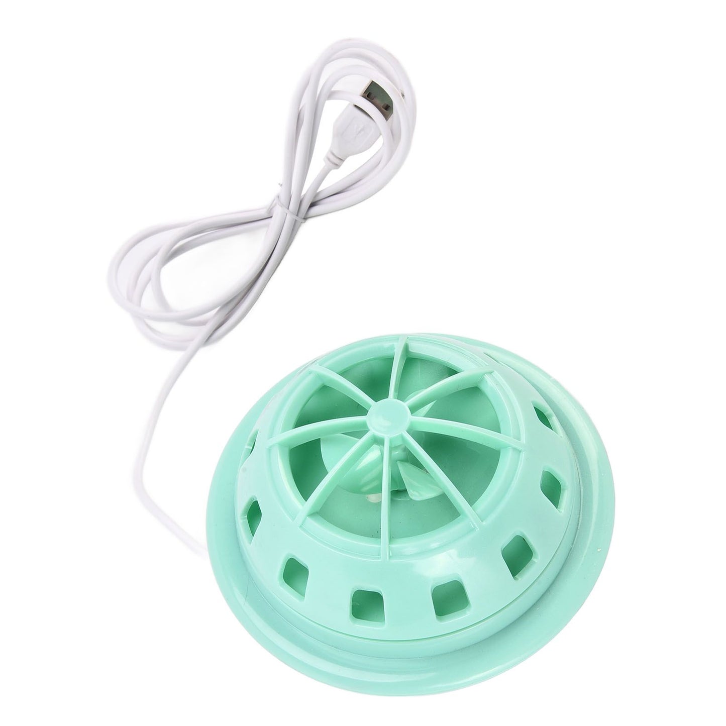 Mini Ultrasonic Dishwasher Portable USB Household Fruit Dishwasher for Home KitchenGreen