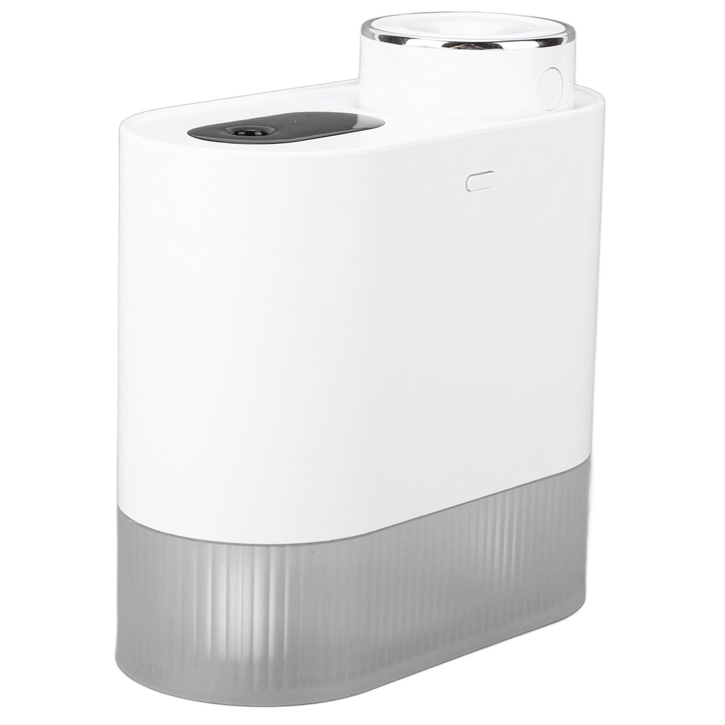 450ml Mini USB Humidifier High Capacity Double Spray Humidifier with Light for Bedroom OfficeWhite