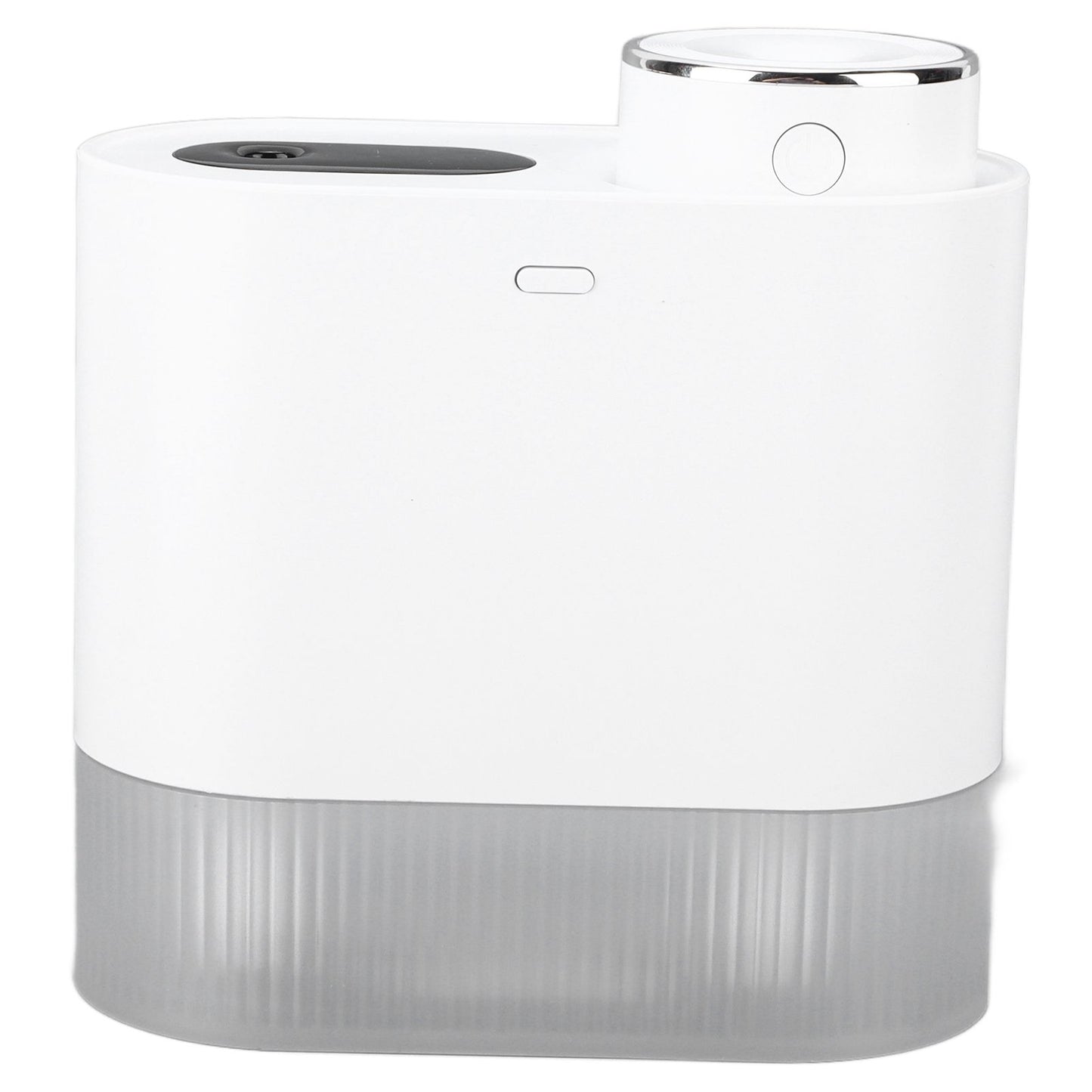 450ml Mini USB Humidifier High Capacity Double Spray Humidifier with Light for Bedroom OfficeWhite