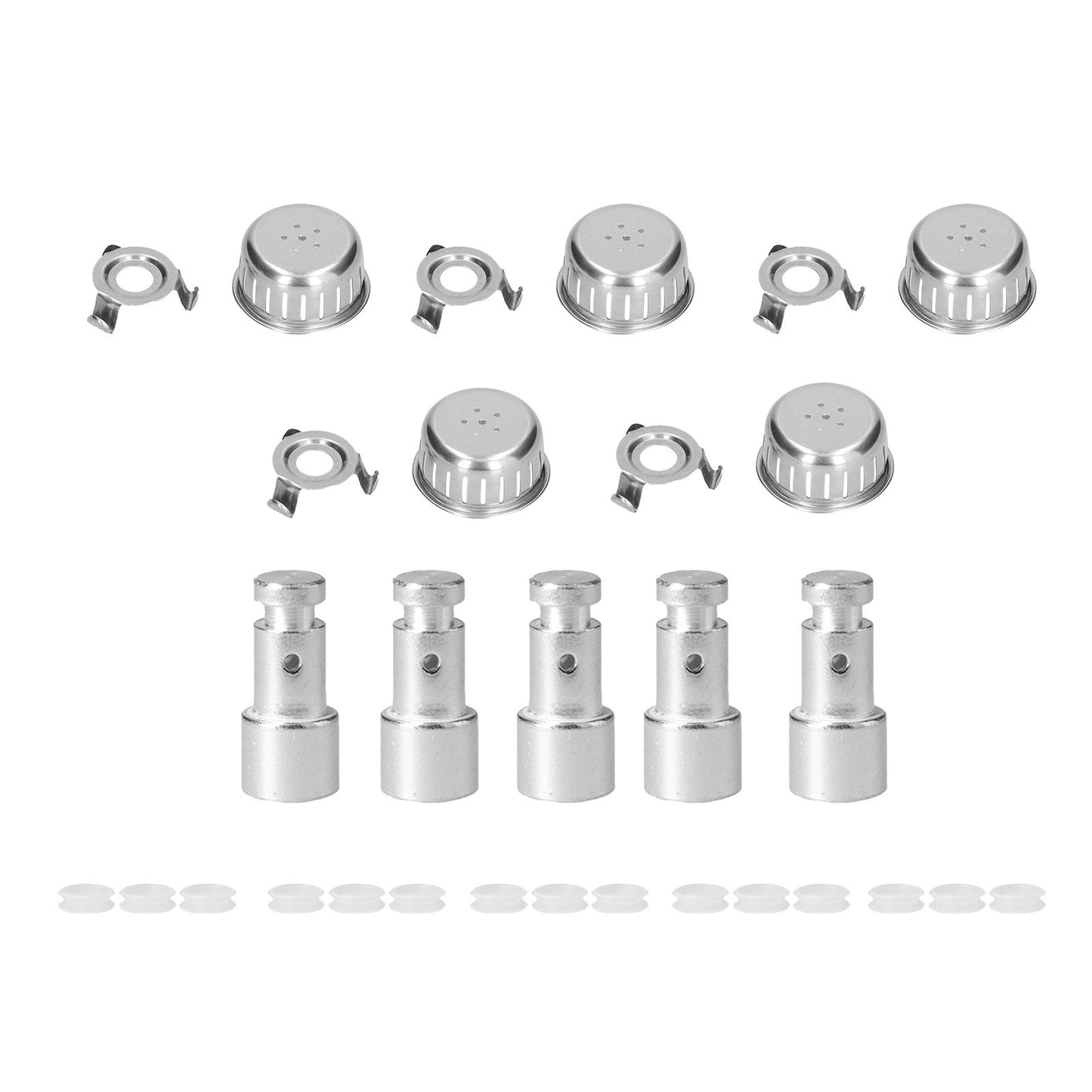 10Set Pressure Cooker Accessories Cover Anti Blocking Cover Bracket Float Valve Gasket Replacement