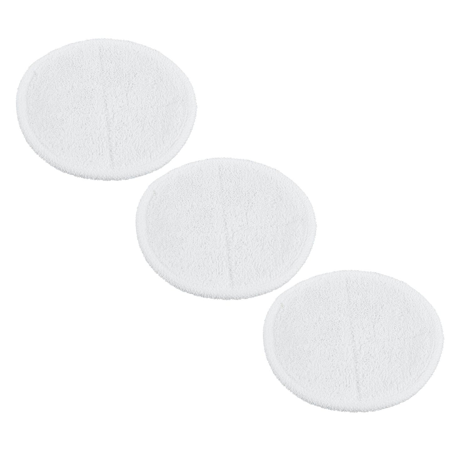 3PCS Mop Cloth Reusable Microfiber Mop Pad Mop Head Accessories for Bissell 2124/2039/2037/2039AWhite