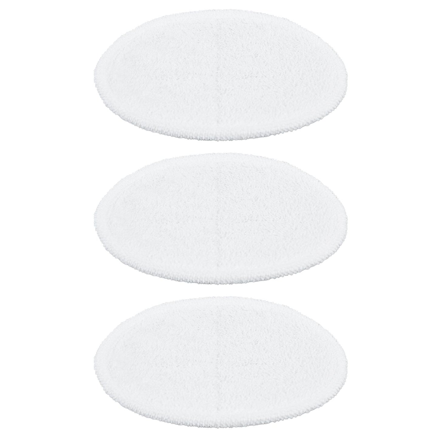 3PCS Mop Cloth Reusable Microfiber Mop Pad Mop Head Accessories for Bissell 2124/2039/2037/2039AWhite