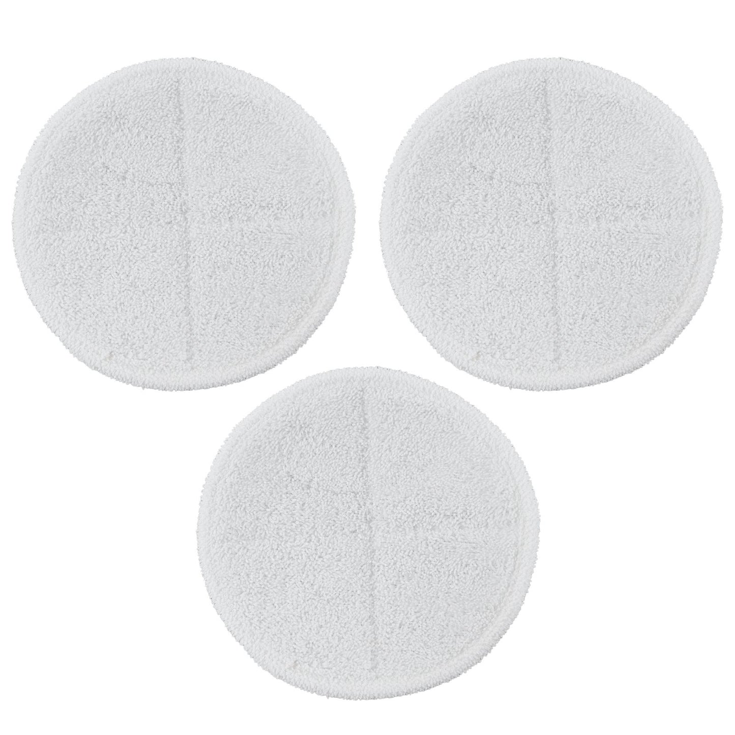 3PCS Mop Cloth Reusable Microfiber Mop Pad Mop Head Accessories for Bissell 2124/2039/2037/2039AWhite