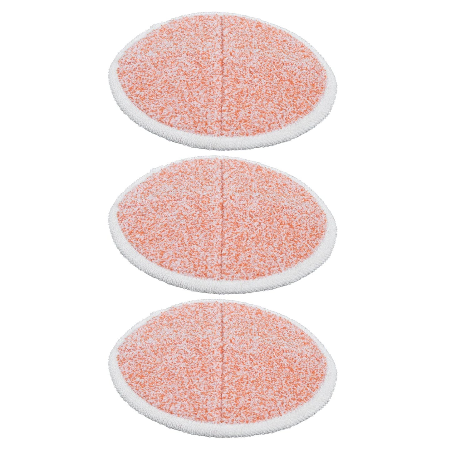 3PCS Mop Cloth Reusable Microfiber Mop Pad Mop Head Accessories for Bissell 2124/2039/2037/2039AOrange