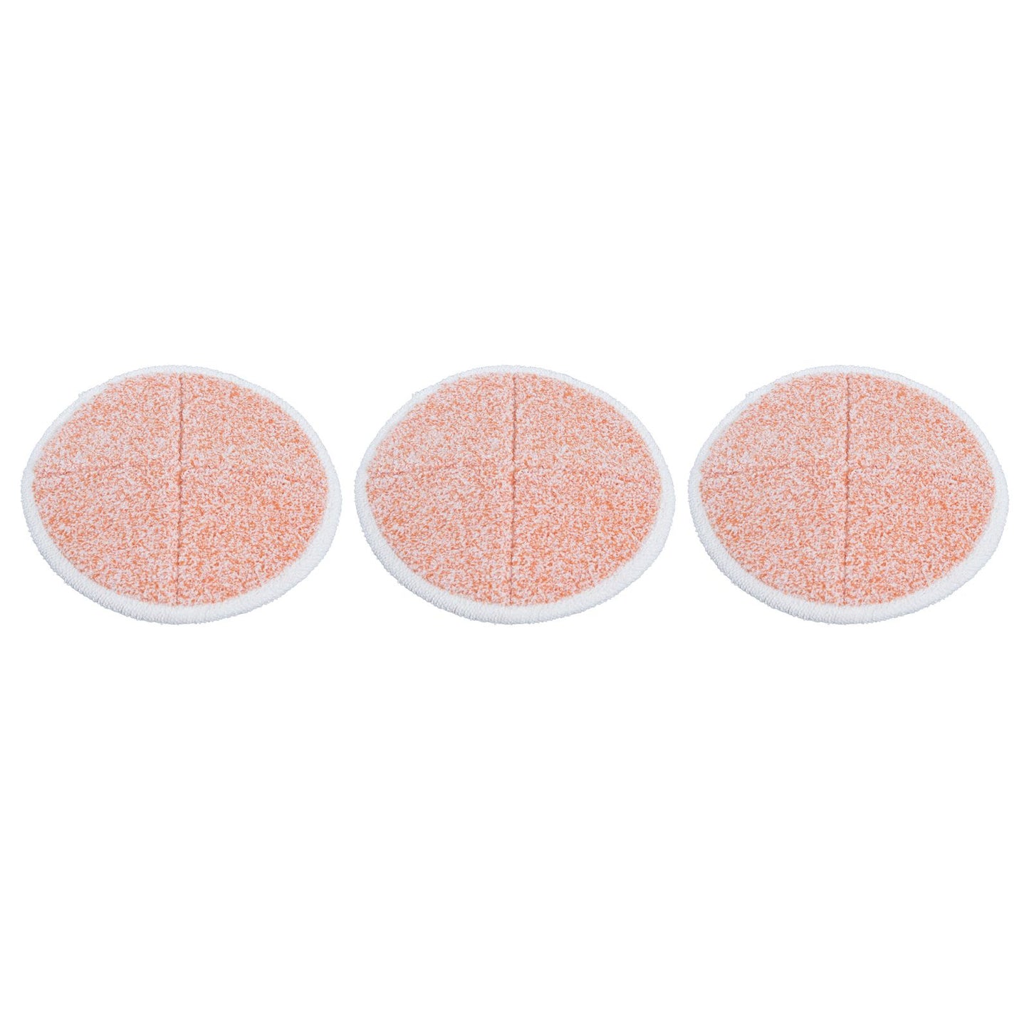 3PCS Mop Cloth Reusable Microfiber Mop Pad Mop Head Accessories for Bissell 2124/2039/2037/2039AOrange