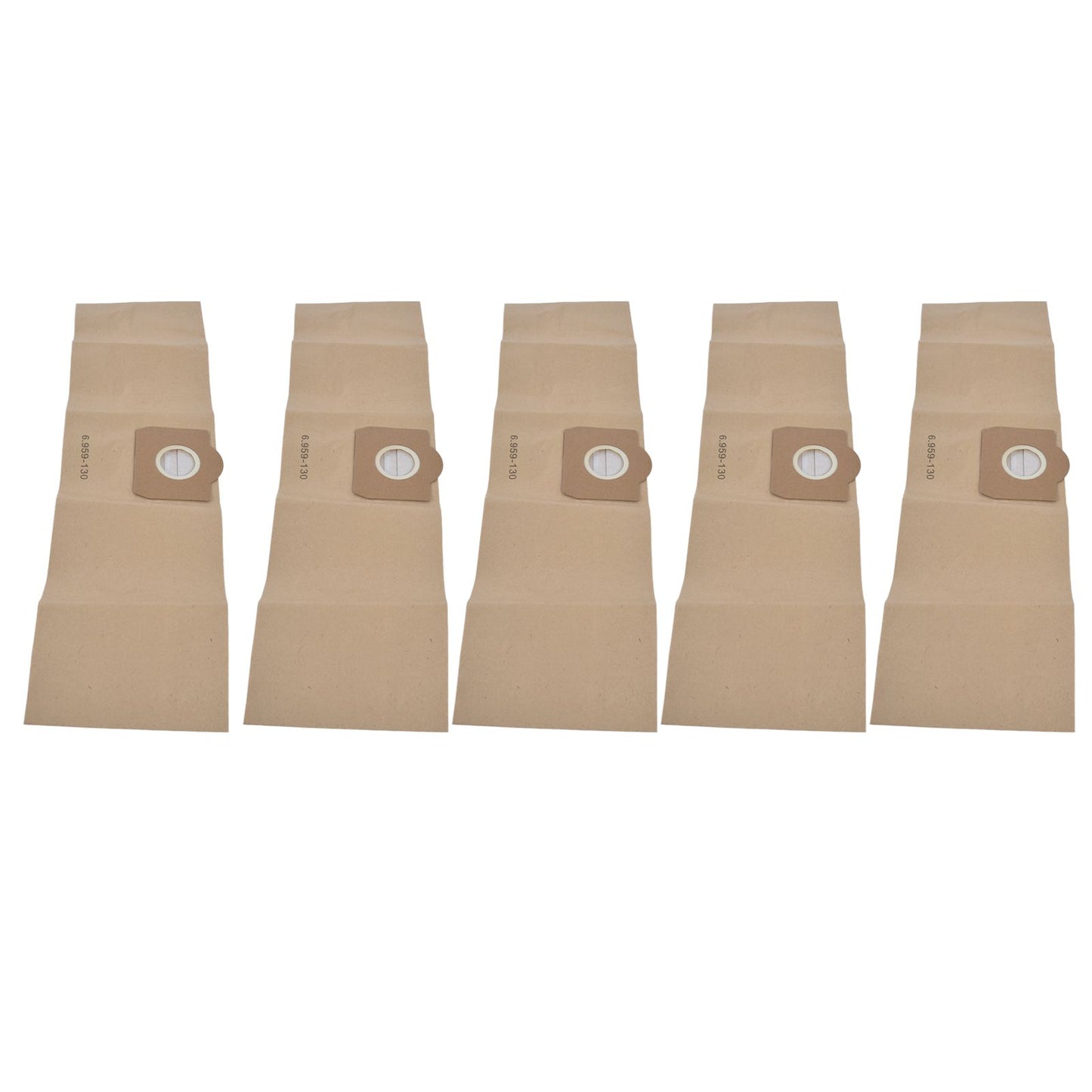 5Pcs Vacuum Cleaner Dust Bag Vacuum Cleaner Accessory Fit for Karcher 6.959‑130.0 WD3200 WD3300 WD3500