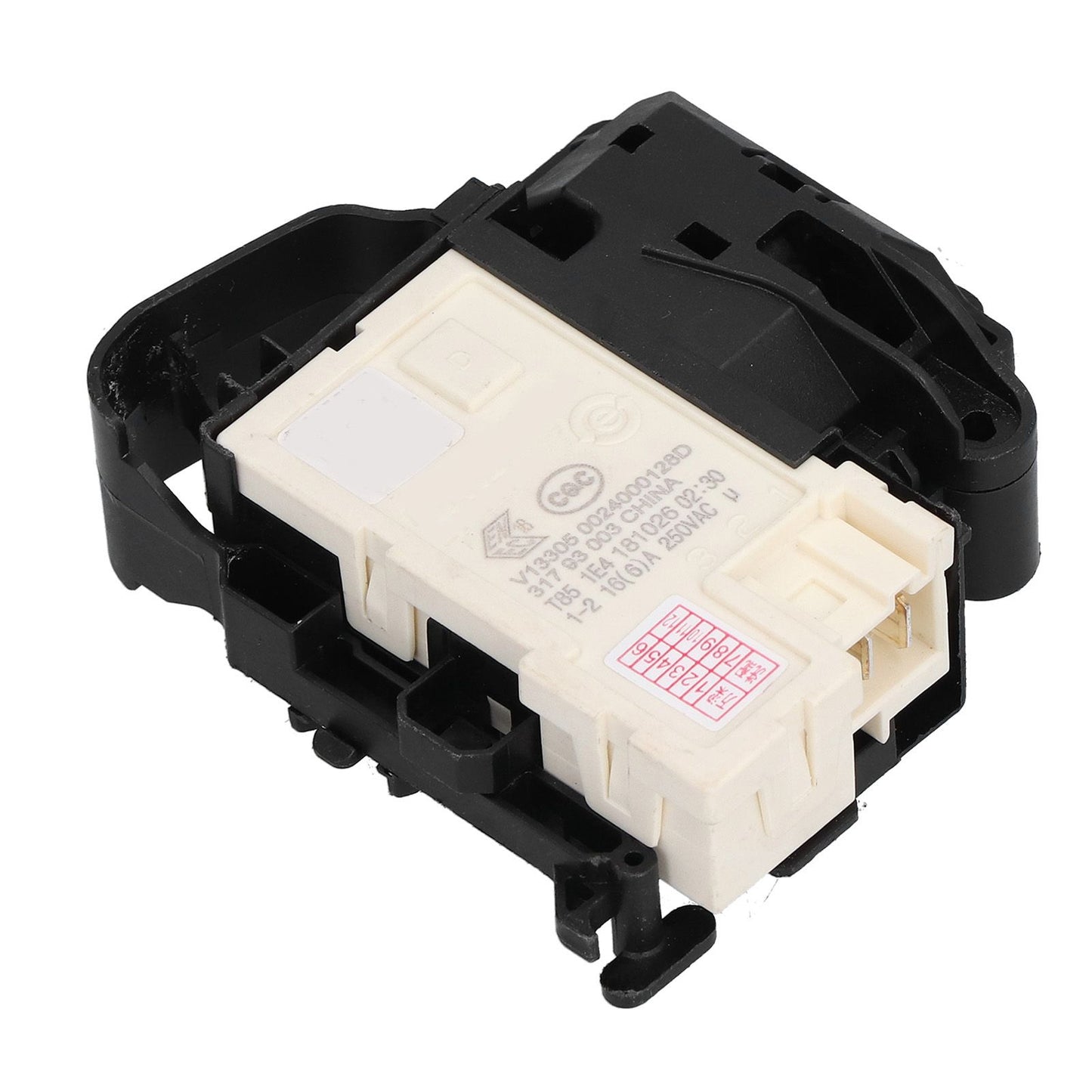Electric Door Lock Assembly 00128D 250V Fit for Sanyo DGF6031W DGF60311BCG Drum Washing Machine