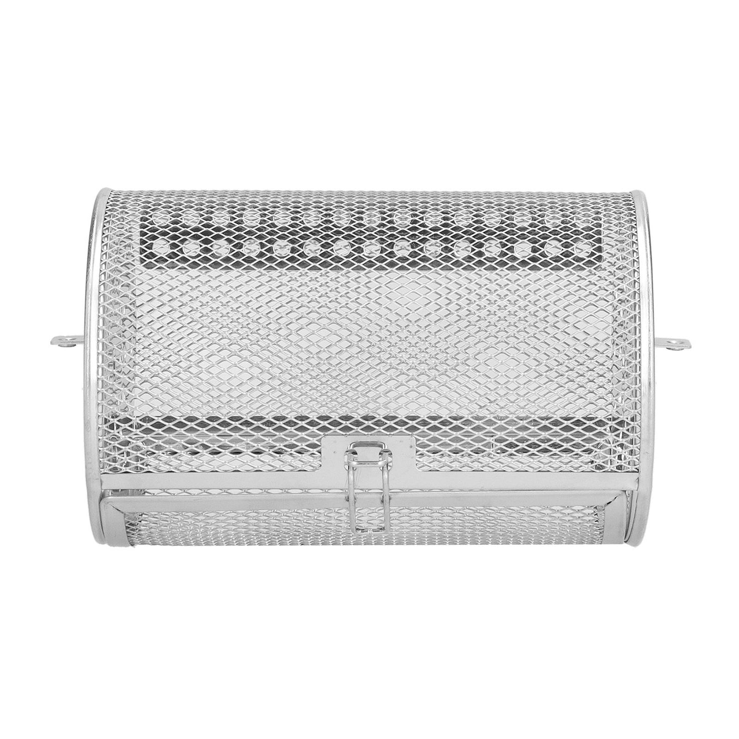 360 Degree Rotatable Fryer Basket Stainless Steel Baking Tool for Kitchen Electric Oven 12x12x18cm