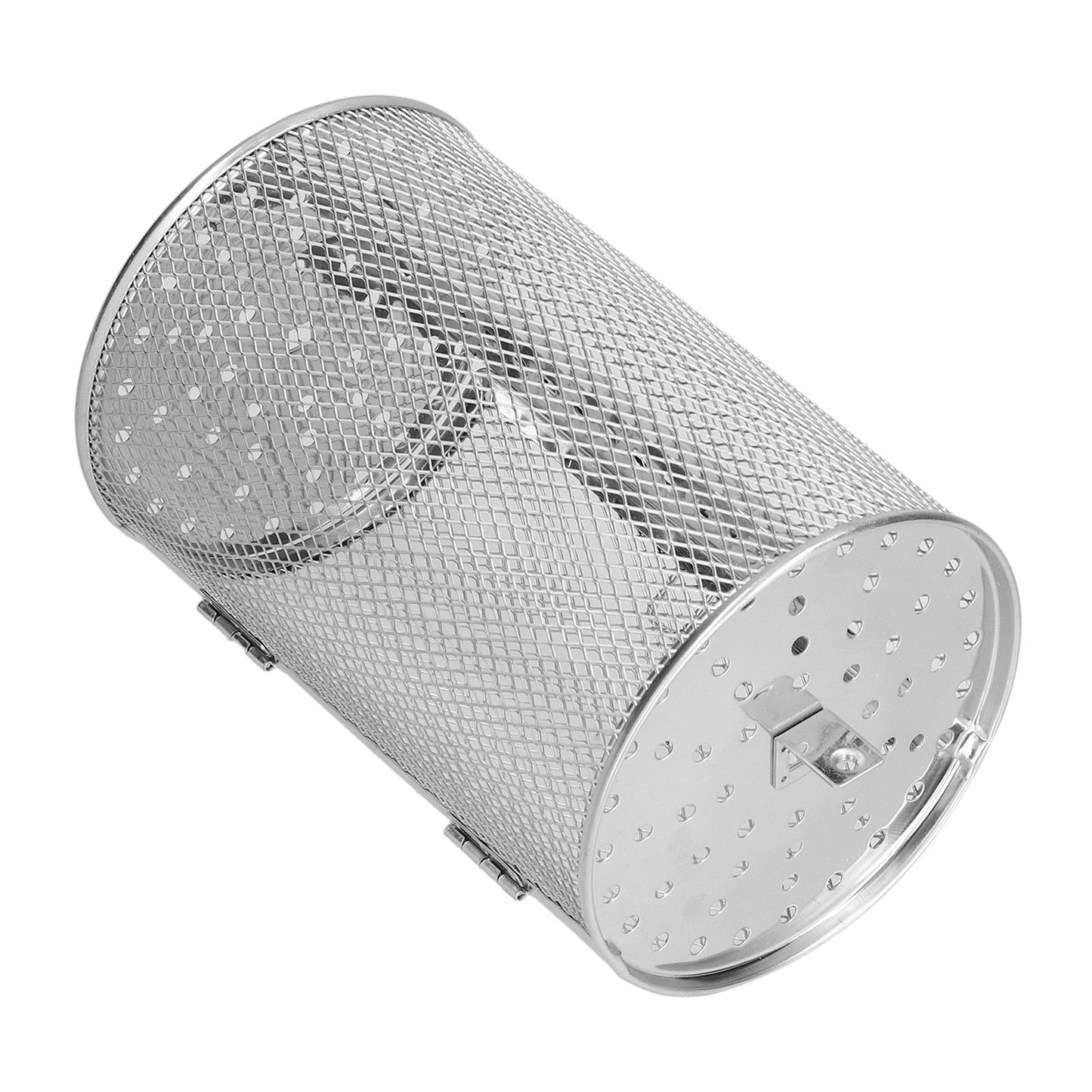 360 Degree Rotatable Fryer Basket Stainless Steel Baking Tool for Kitchen Electric Oven 12x12x18cm