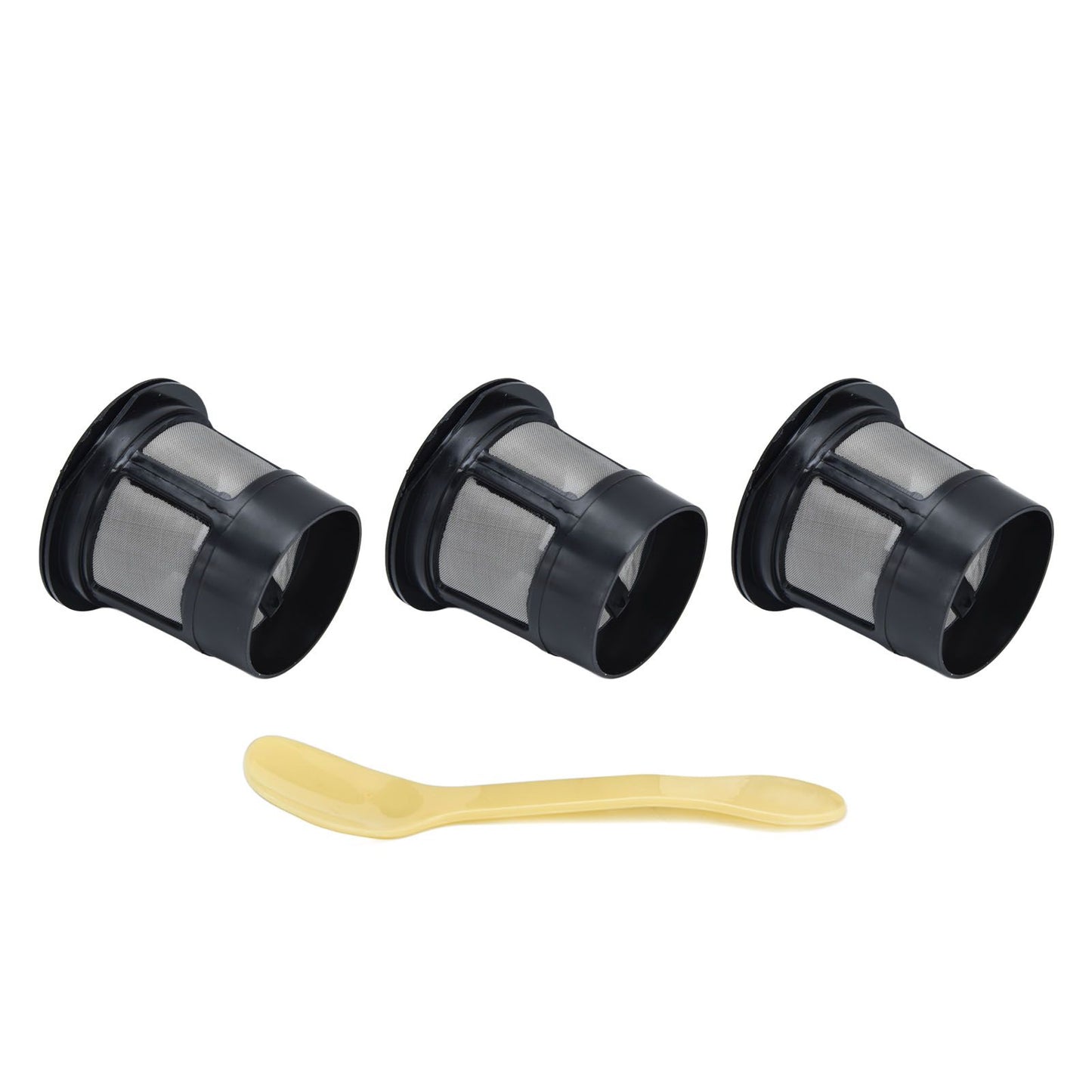Coffee Filter Cup with Spoon Capsule Shell Coffee Capsules Cup Fit for Coffee Machine
