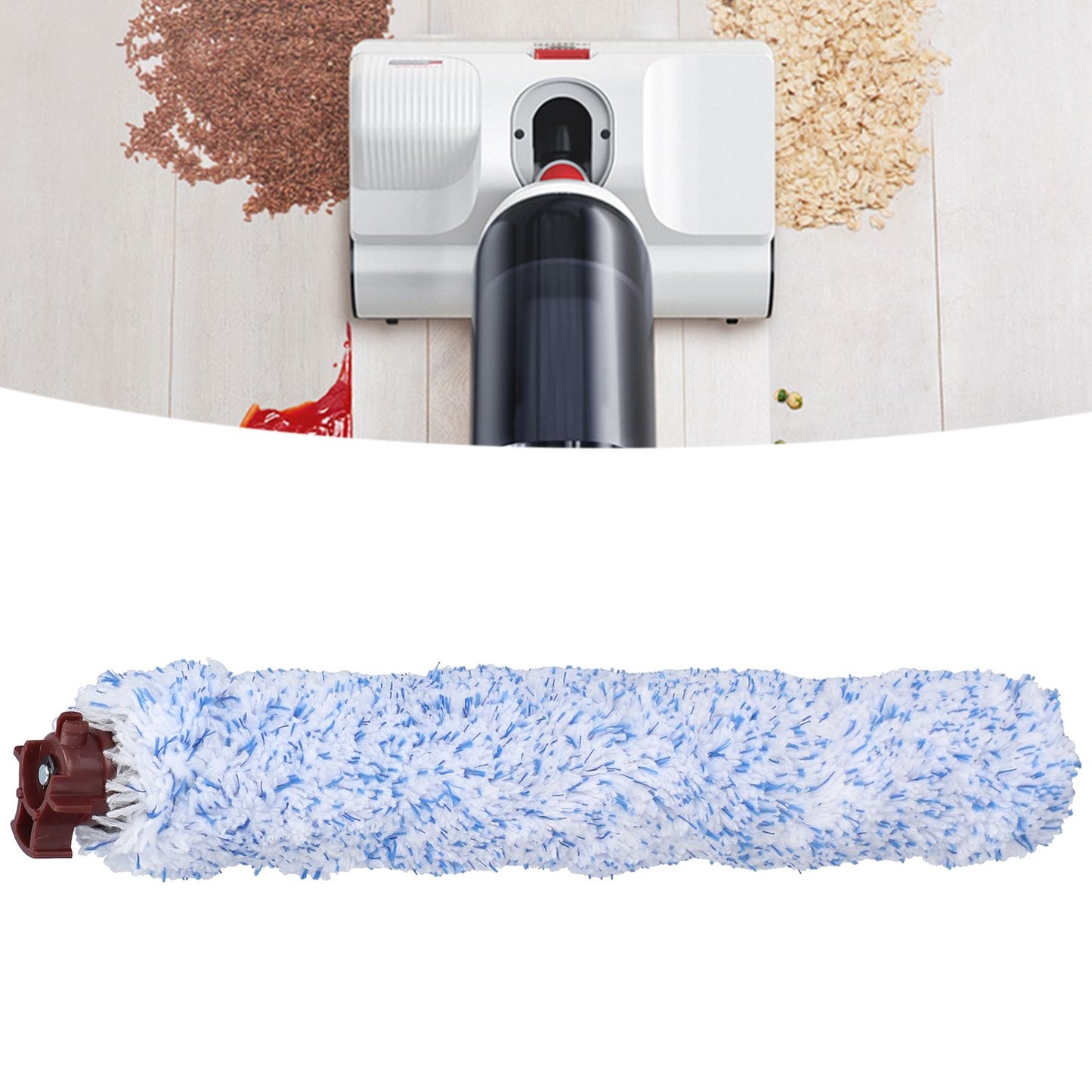 Floor Brush Roll Vacuum Cleaner Brushroll ABS Fiber Accessories for Bissell 1926 CrossWave