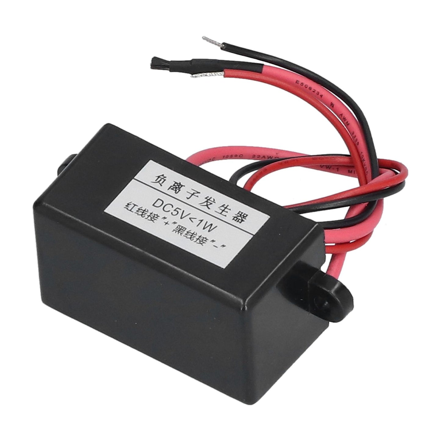 Negative Ion Generator Mini Air Purifier Black Ionizer Generator Module for Water Dispenser DC5V