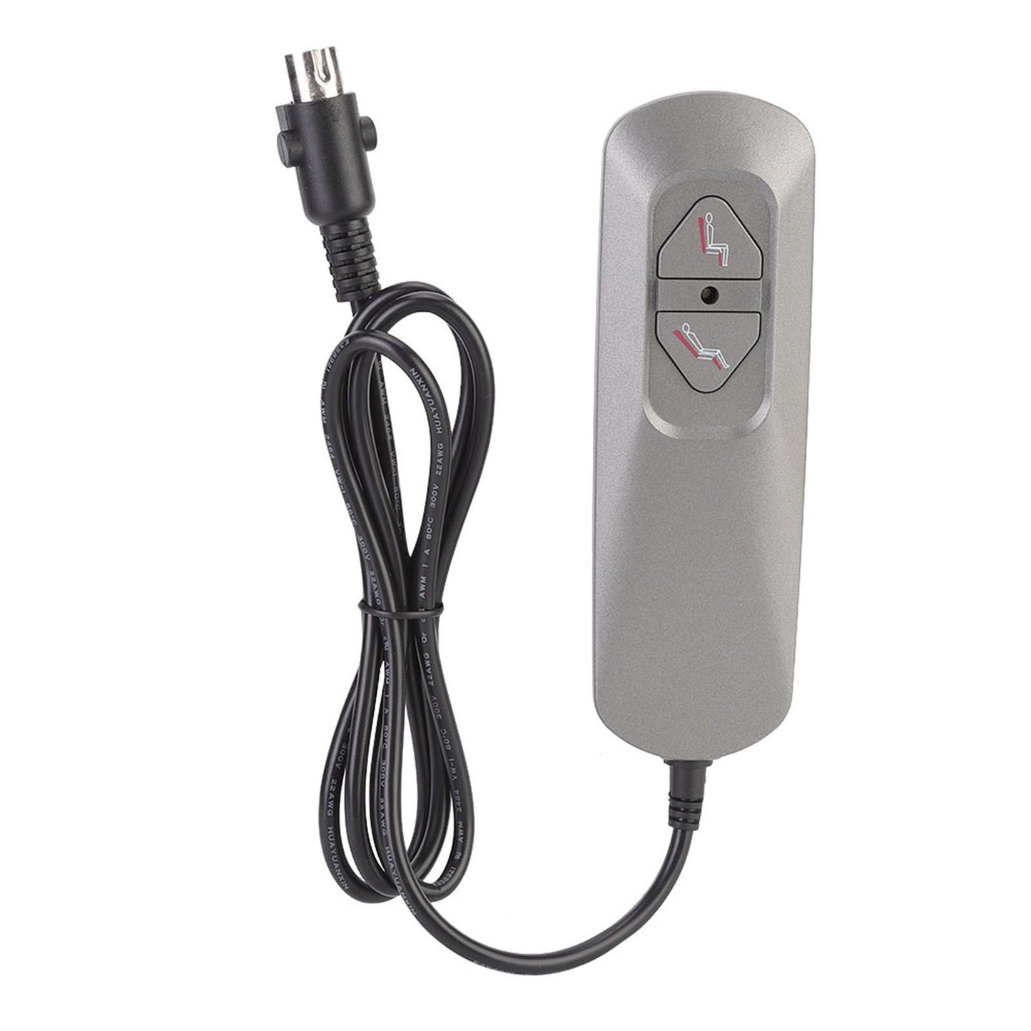 2 Buttons Electric Sofa Controller Universal 5 Pin Recliner Lifting Hand Control Switch 5V 1.25m