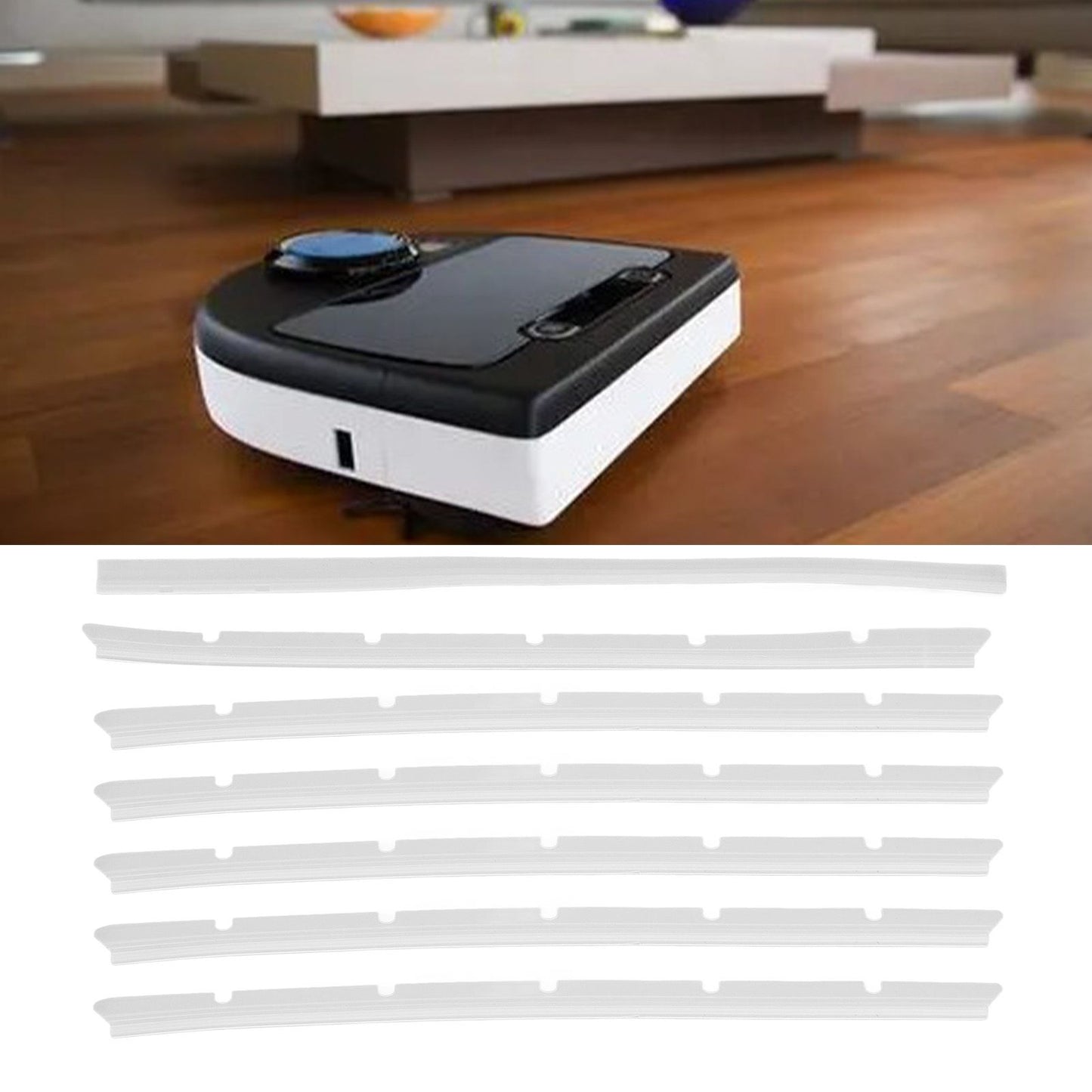 Rolling Brush Strip High Strength Replacement Silicone Strip for Neato Botvac D70 70E 75 80 85