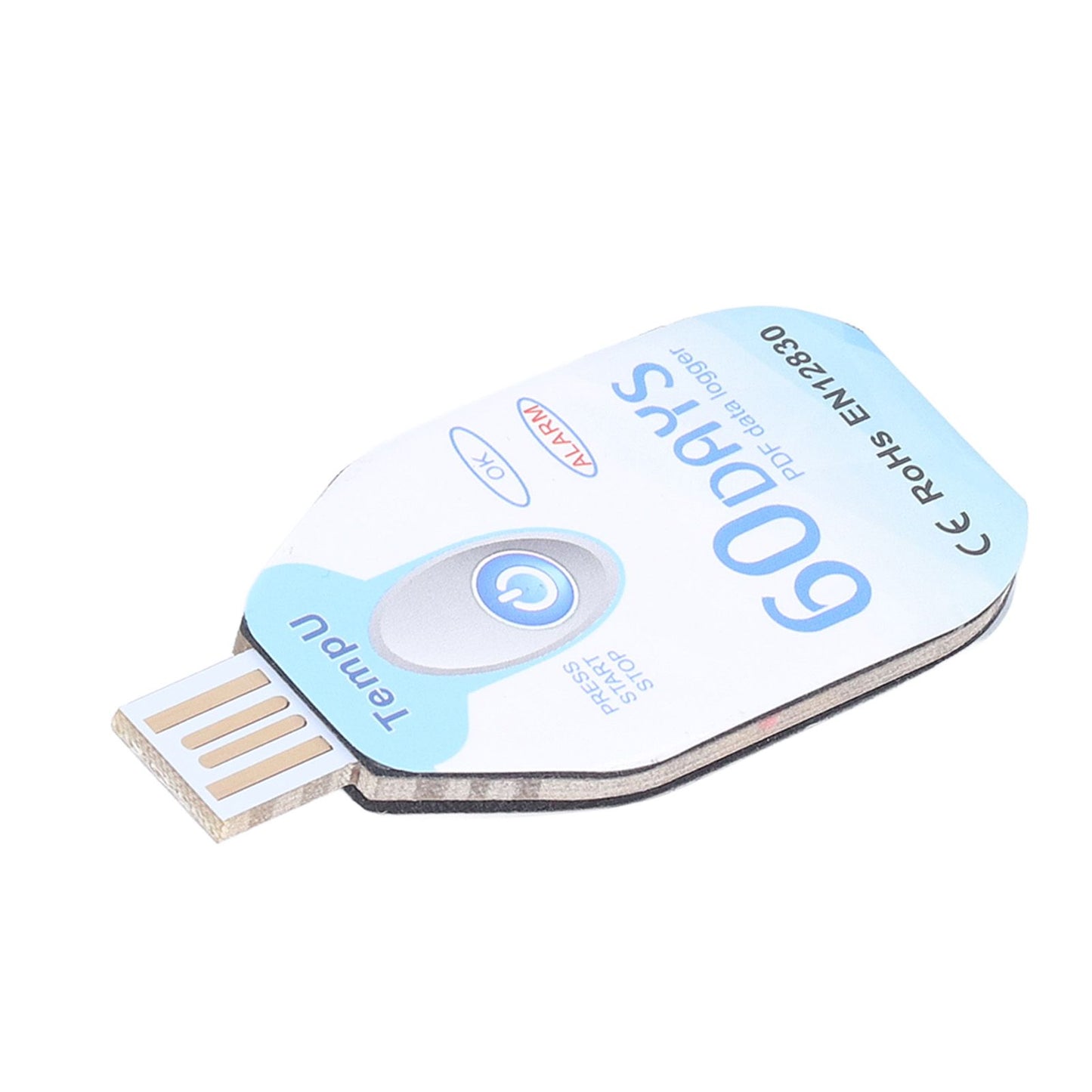 Food Temperature Recorder Portable Temperature Data Logger PDF Report USB Powered Data Logger
