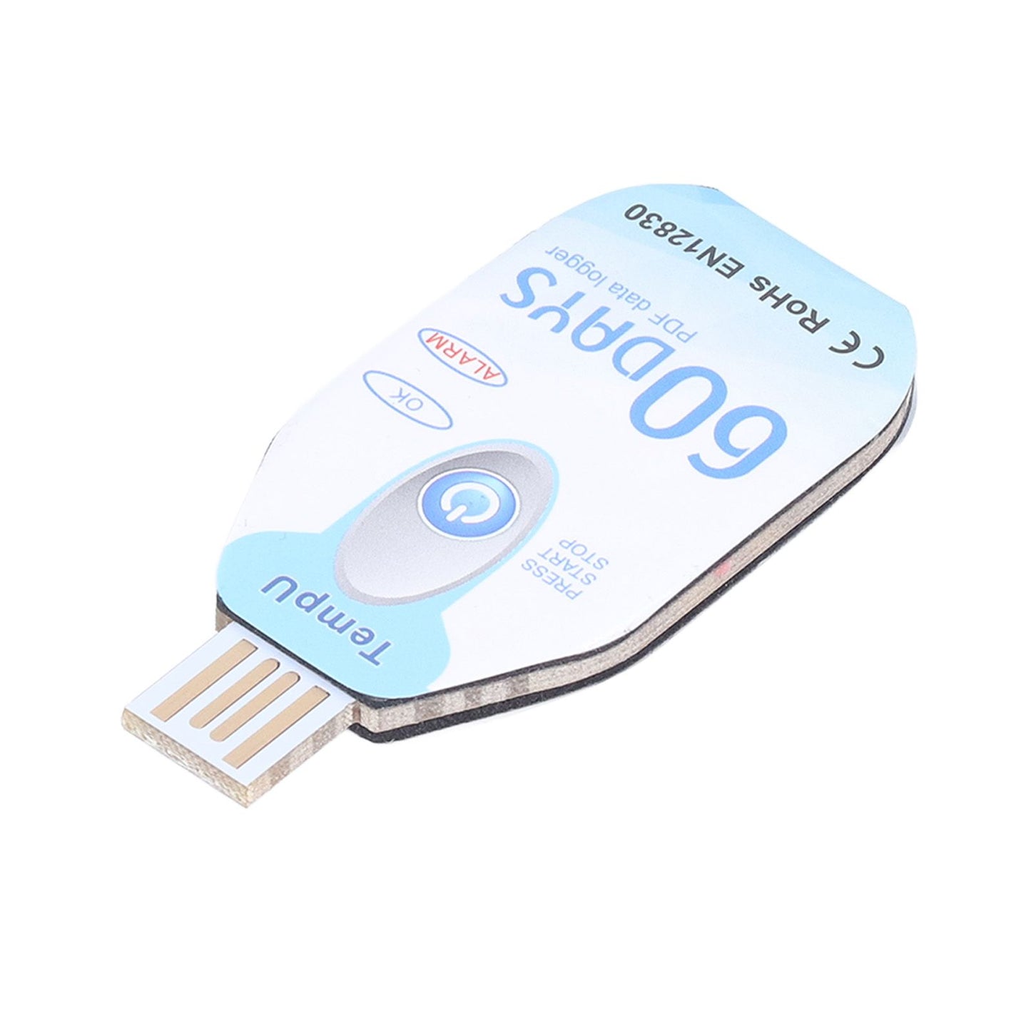 Food Temperature Recorder Portable Temperature Data Logger PDF Report USB Powered Data Logger