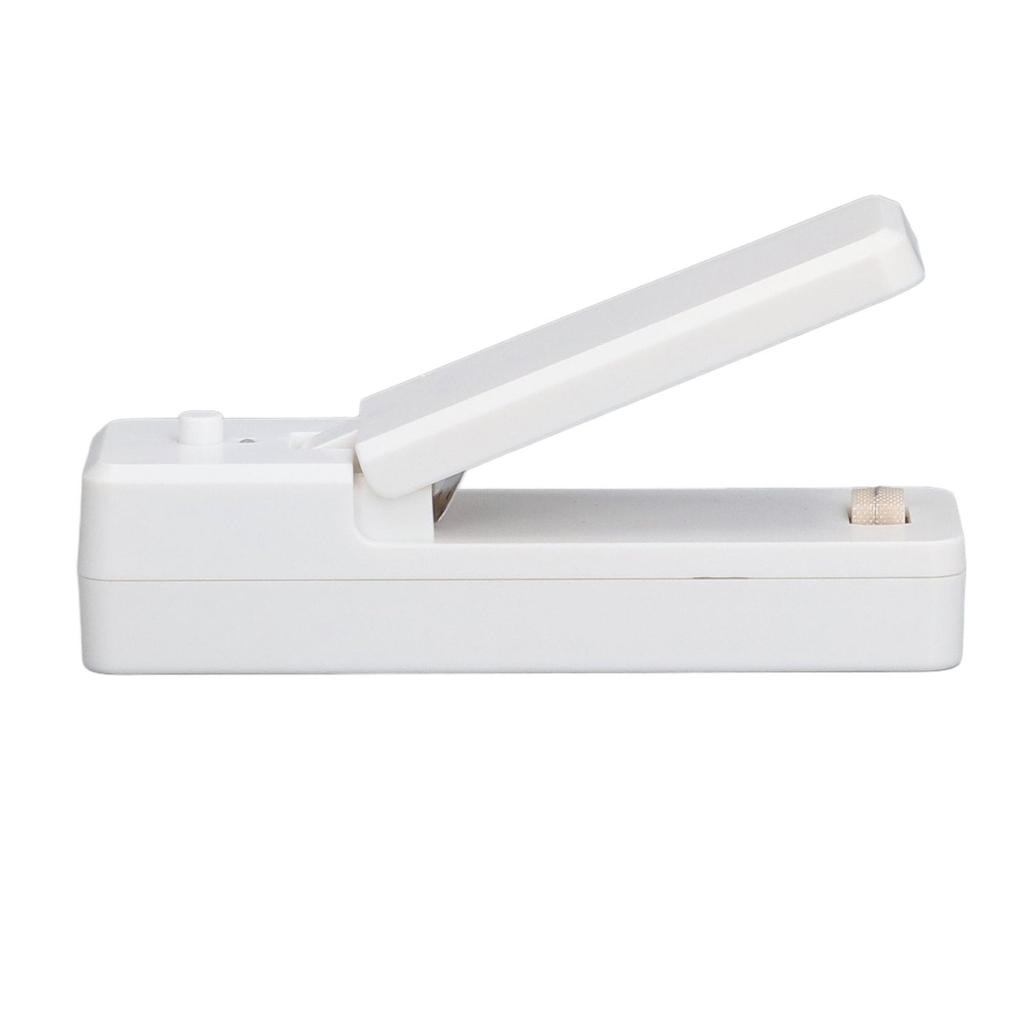 Portable Mini Bag Sealer with Magnet USB Charging Plastic Bag Sealing Machine for Home Kitchen UseWhite