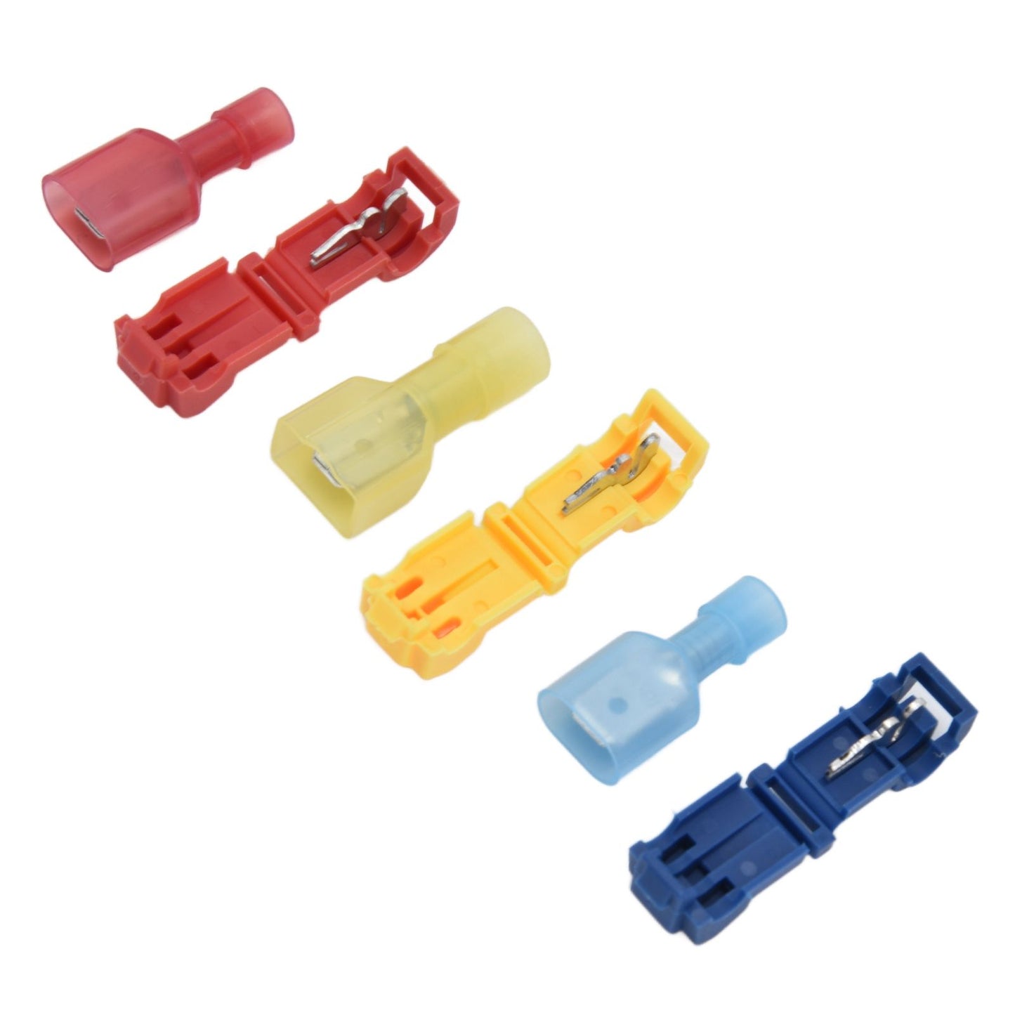 Disconnect Connector Kit T Shape Electrical Insulated Terminals for Home Decoration Circuit Repair