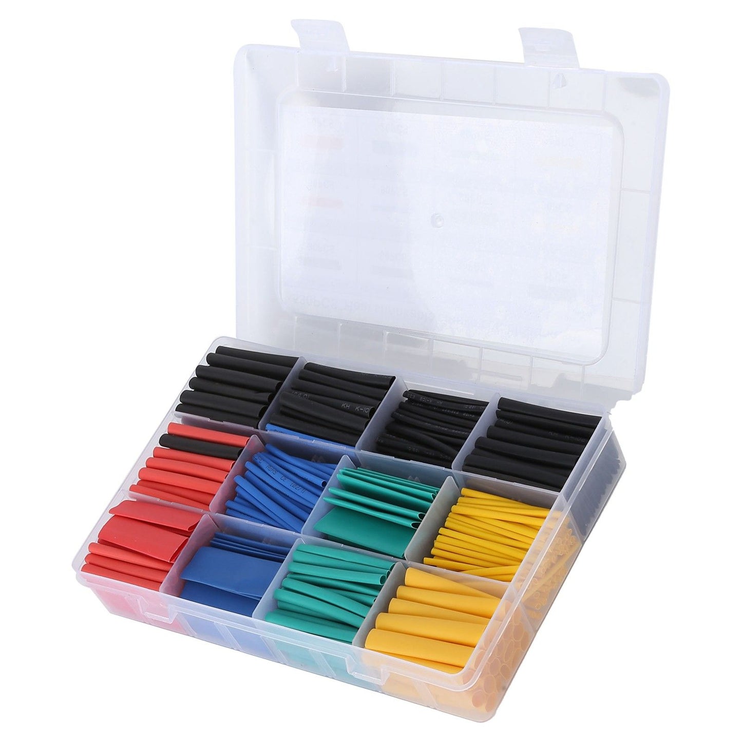530pcs Heat Shrink Tubing Kit Electrical Colorful Wire Shrink Wrap Tubing Assortment