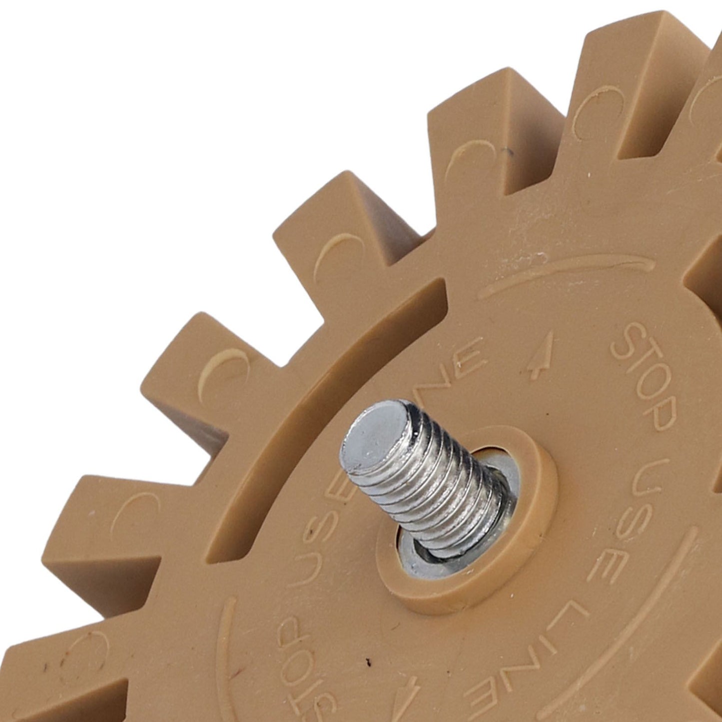 Rubber Eraser Wheel Adhesive Pinstripe Removal Tool for Paint Chrome Windows Metal Finishes Cars