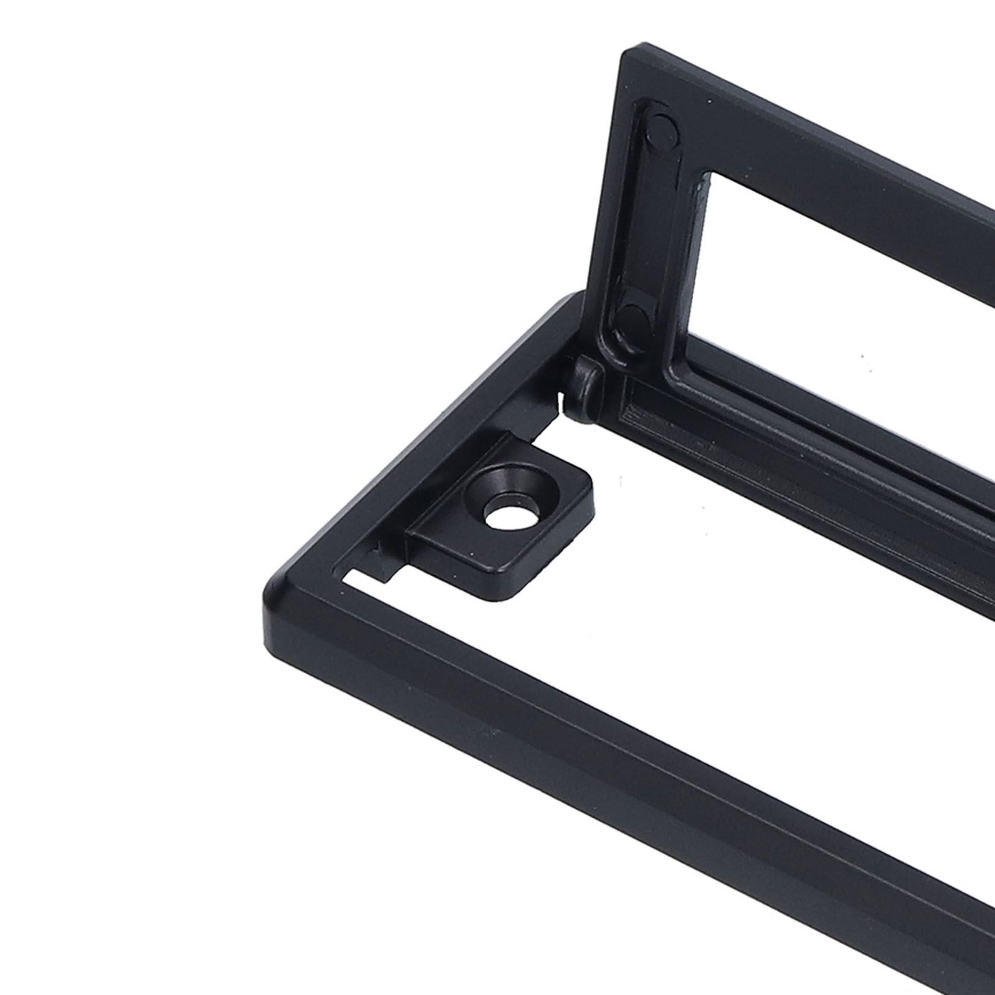 Door Drawer Handle Zinc Alloy Recessed Finger Pulls for Sliding Cabinets Drawers Doors