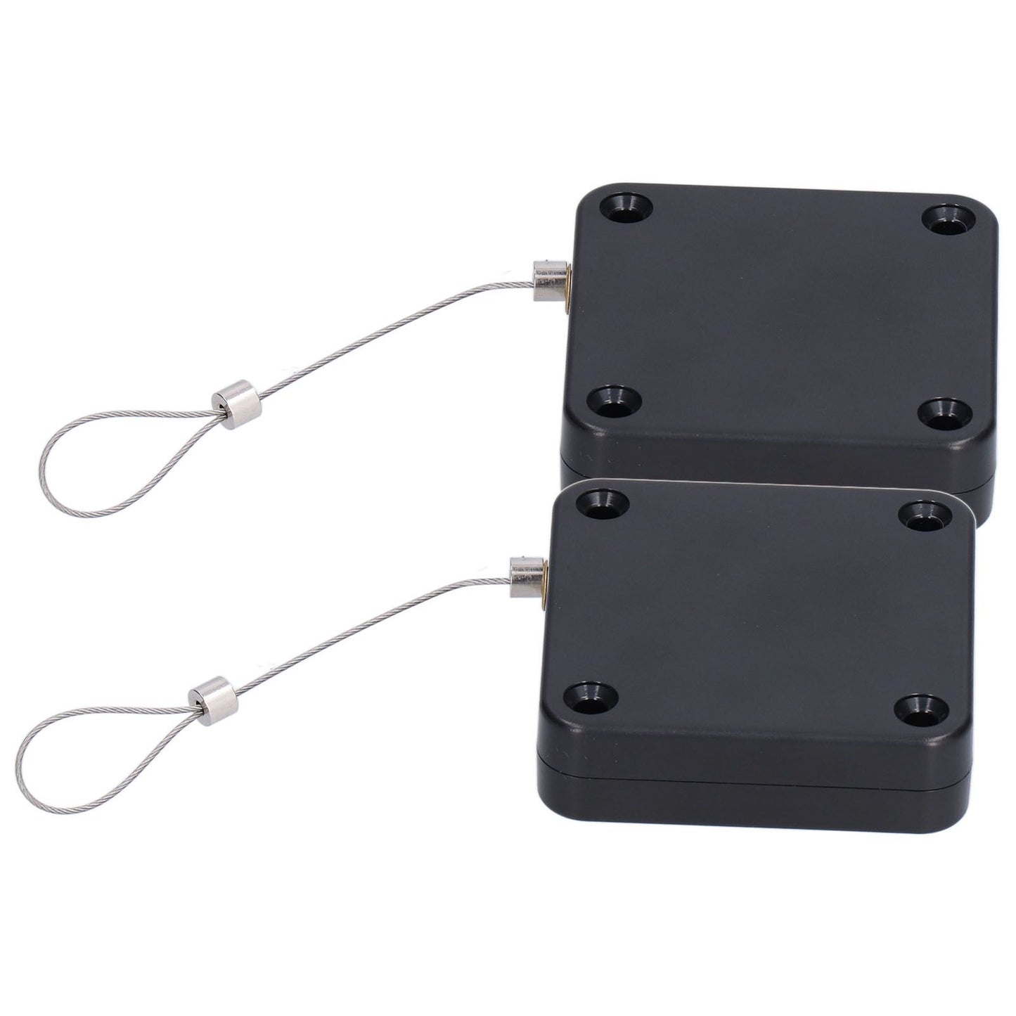 2Pcs Automatic Door Closer Punch Free Multifunctional 800G Pull Strong Tensile Force Wear Resistance Sensor Door Closer