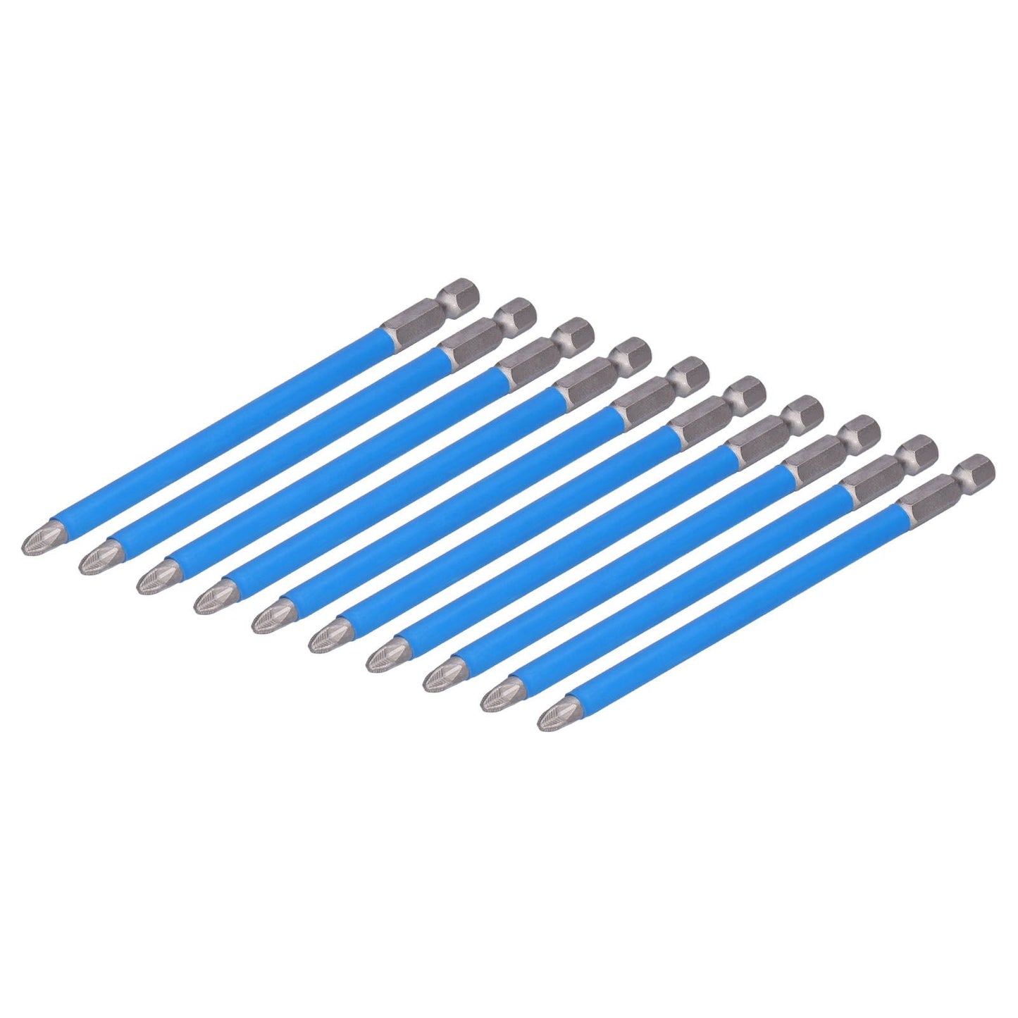 10Pcs Batch Heads Impact Resistant Electric Magnetic Drill Screwdriver Bit Kit Repair Tools