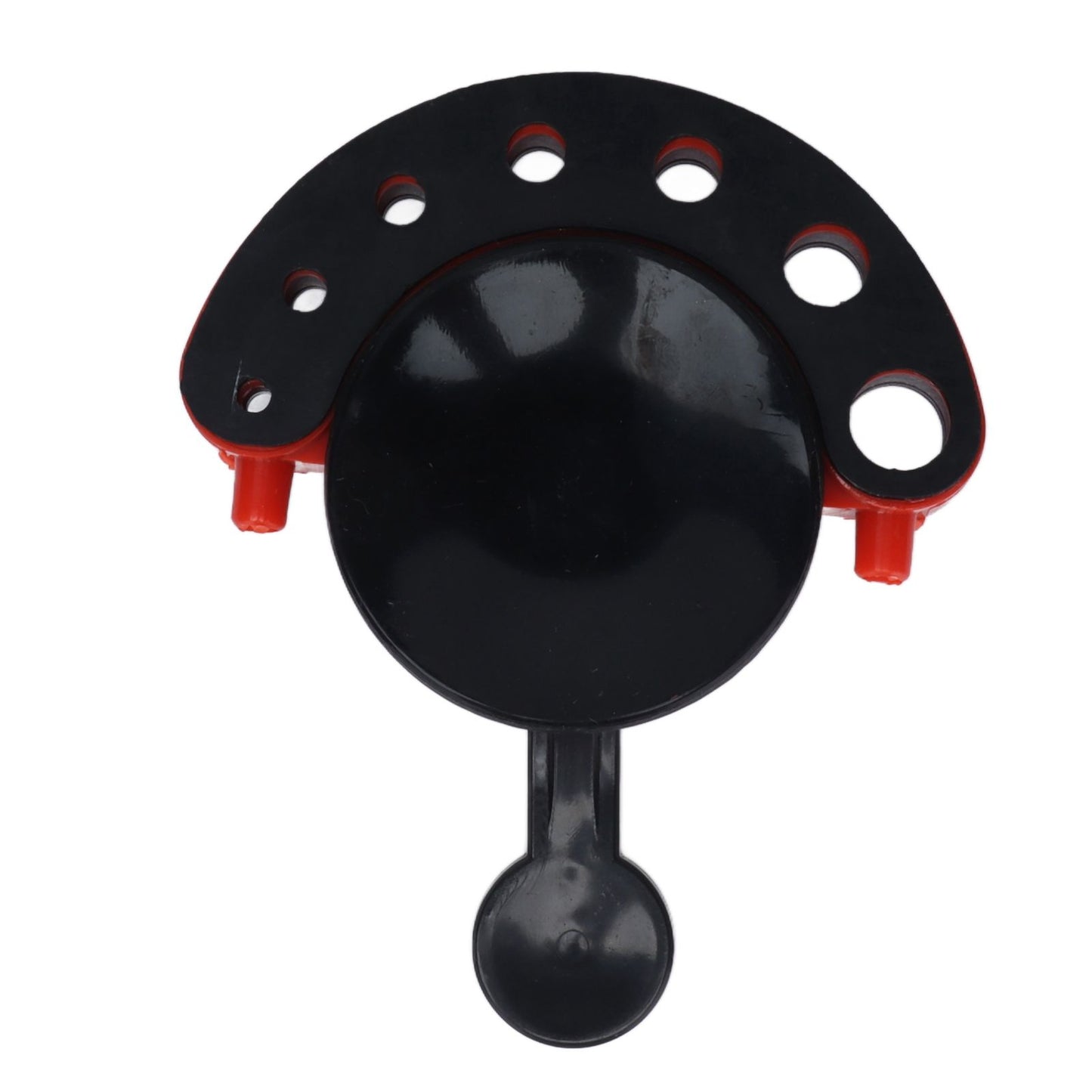 2Pcs Hole Saw Guide Adjustable Multifunctional Easy Operation Premium ABS Rubber Tile Glass Hole Saw Bit Guide