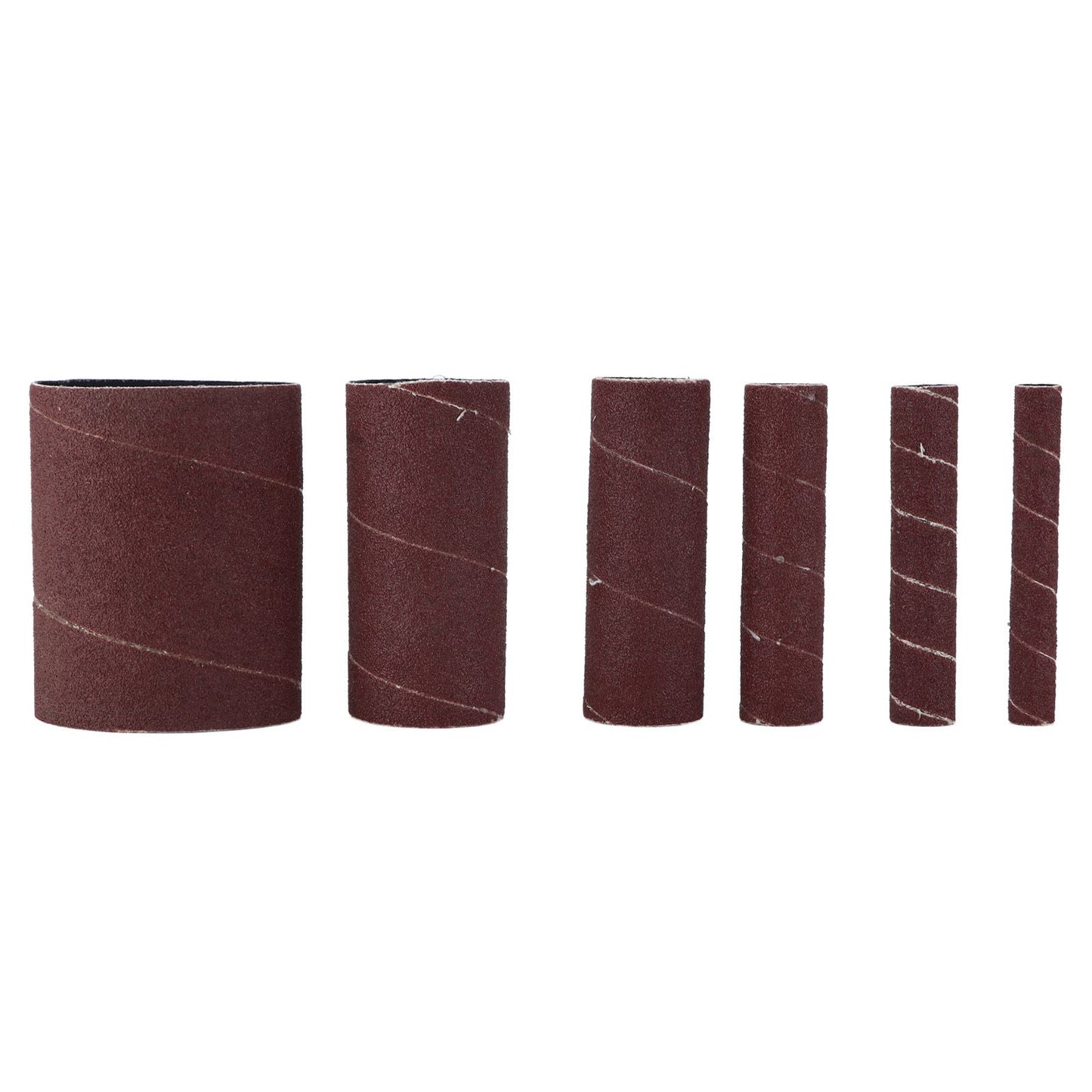 6Pcs Sandpaper Ring Sandpaper Roll Sanding Sleeves Wood Sanding Metal Rust Removing for Electric Grinder