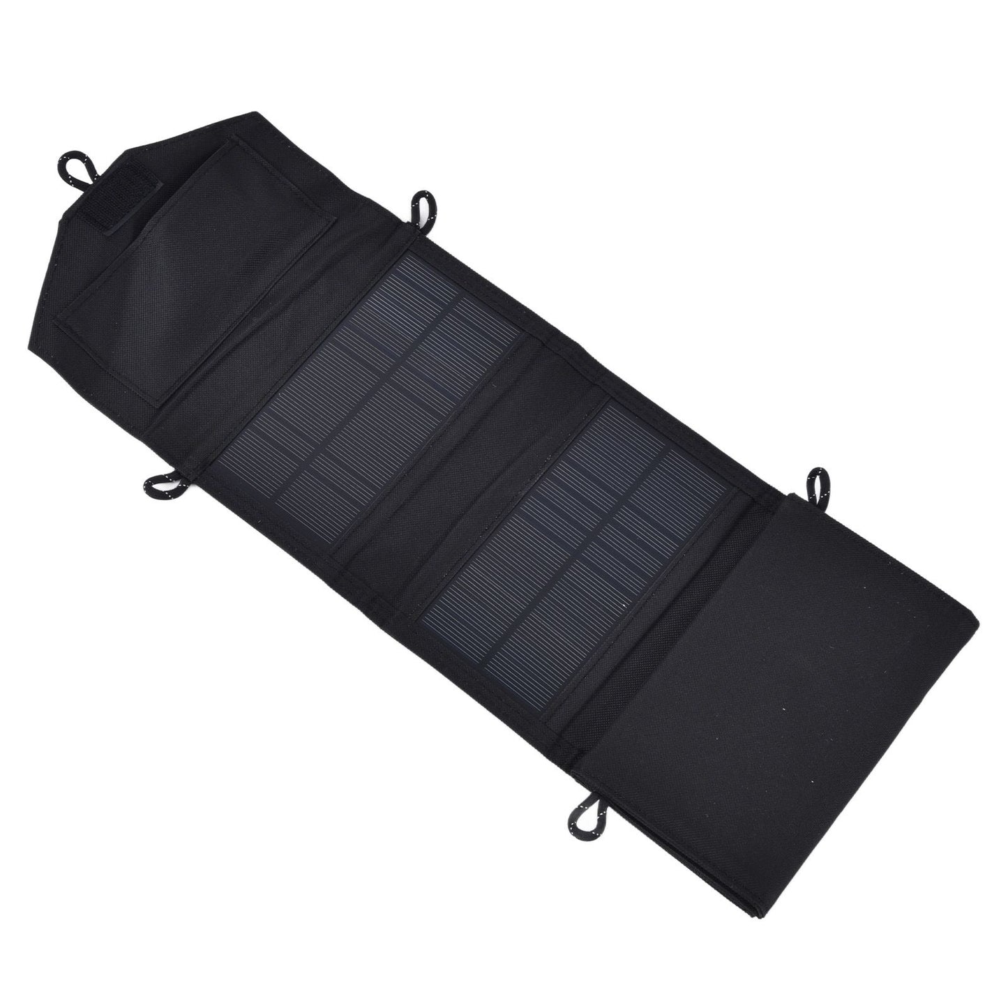 15W 5V Portable Solar Folding Panel Power Station Outdoor USB Solar Panel Power Bank for Camping Traveling
