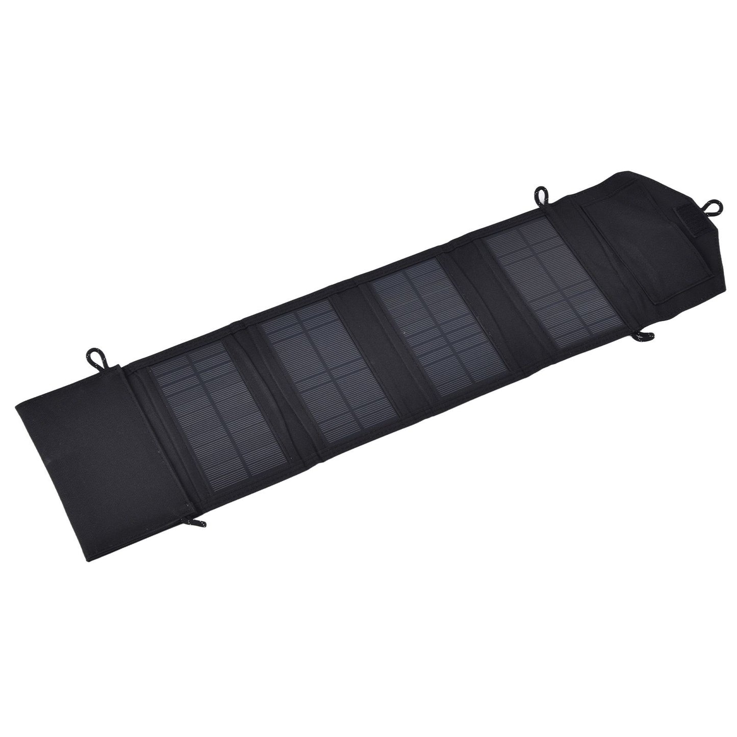 15W 5V Portable Solar Folding Panel Power Station Outdoor USB Solar Panel Power Bank for Camping Traveling