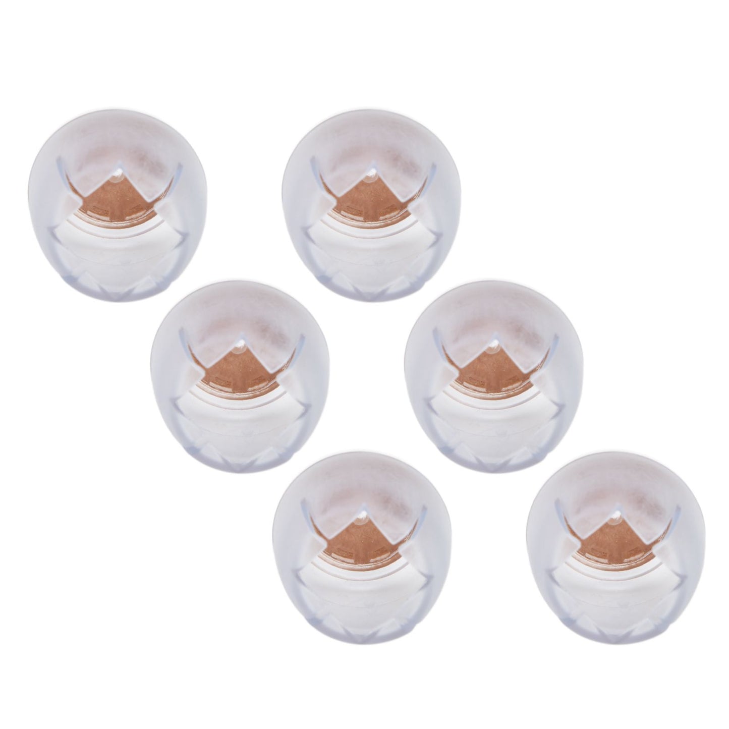 40PCS Chair Leg Protector Thickened Silicone Table Leg Cover Transparent Non Slip Furniture Leg Protector
