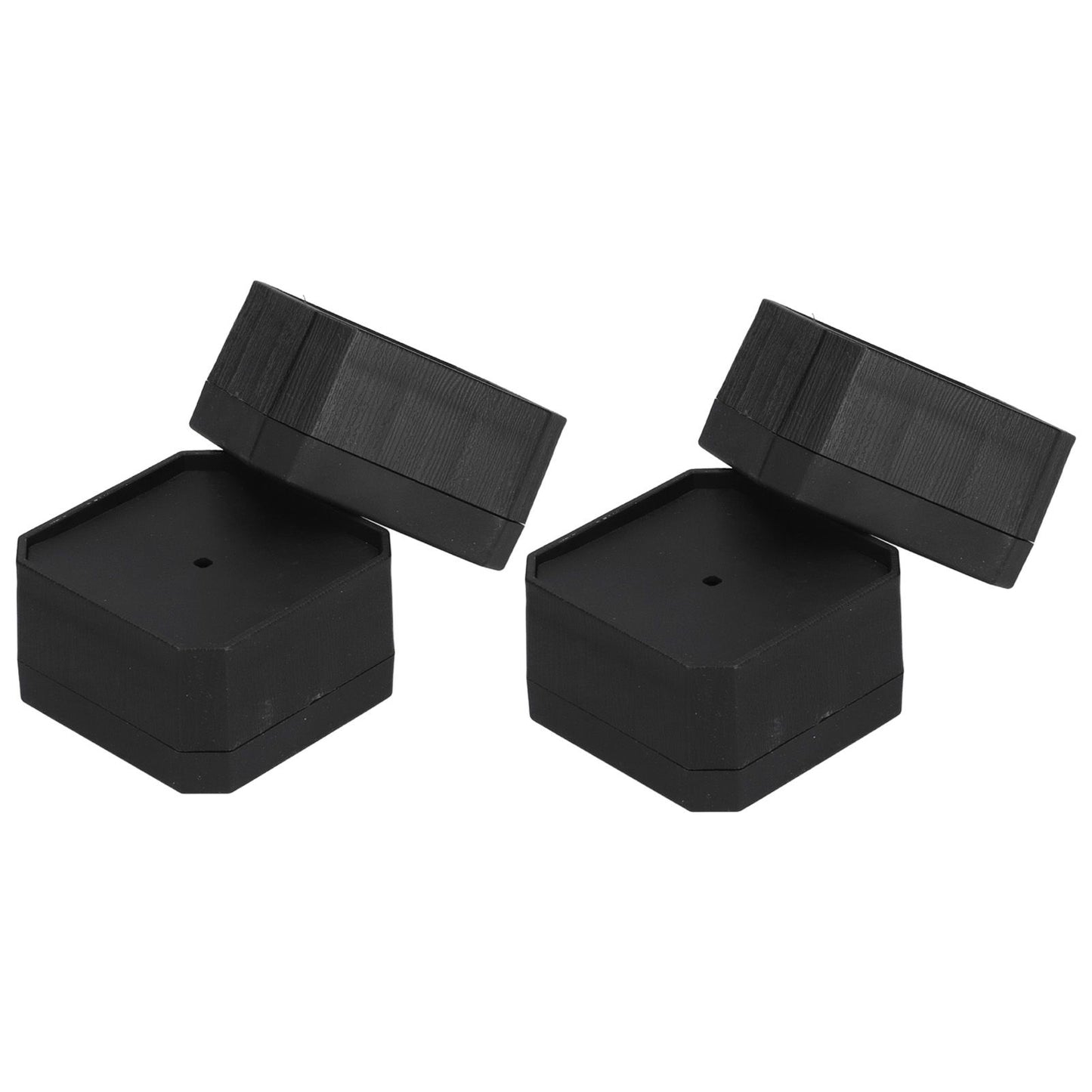 4Set Square Furniture Leg Pad Rubber Non Slip Table Chair Refrigerator Feet Protectors Noise Reduction
